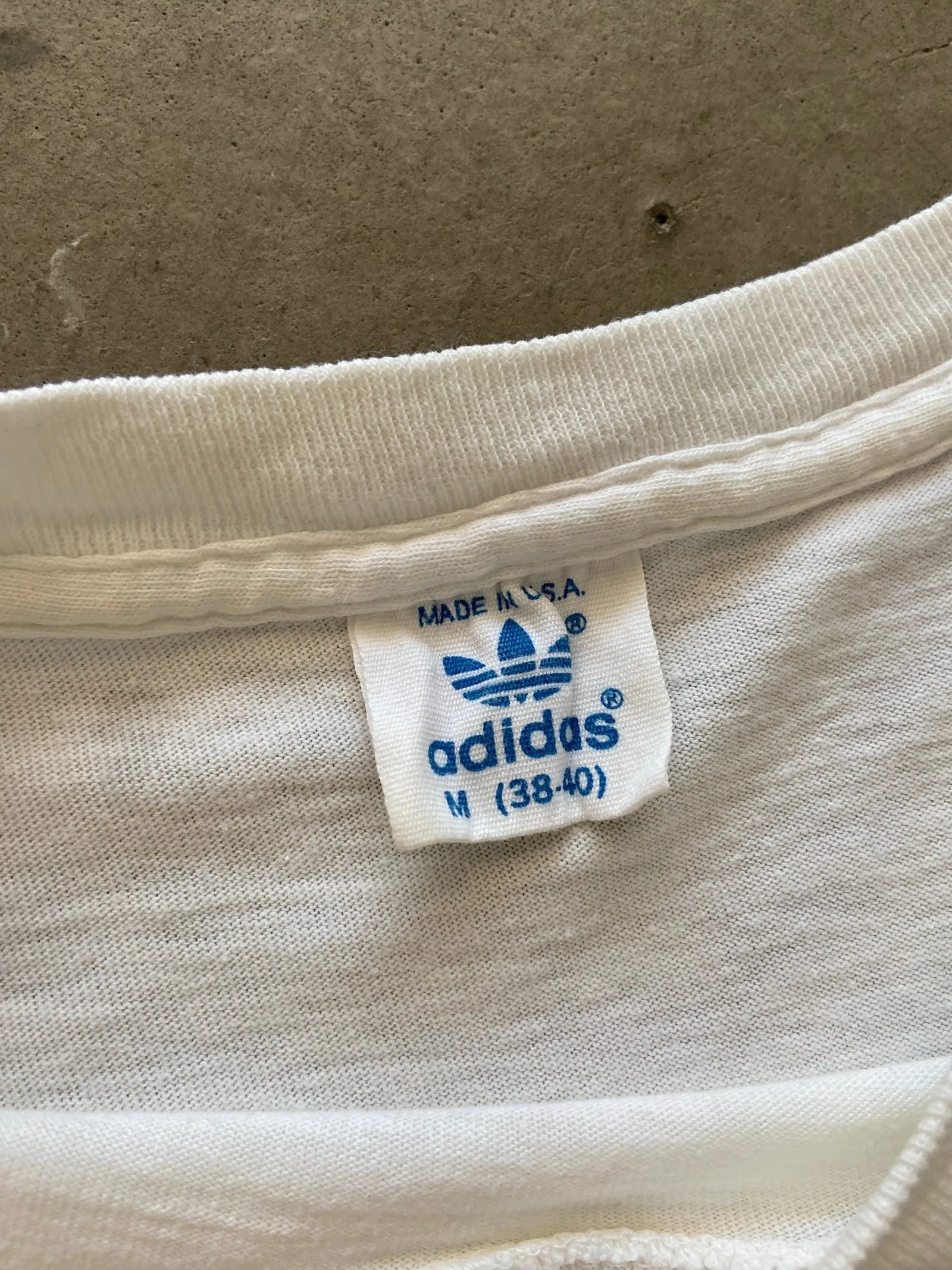 1980's Adidas Vangard Windsurfing T-Shirt - M