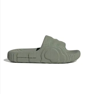 Adidas Adilette 22 Slide - Silver Green