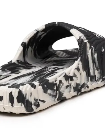 Adidas Adilette 22 Slides - Carbon Aluminum