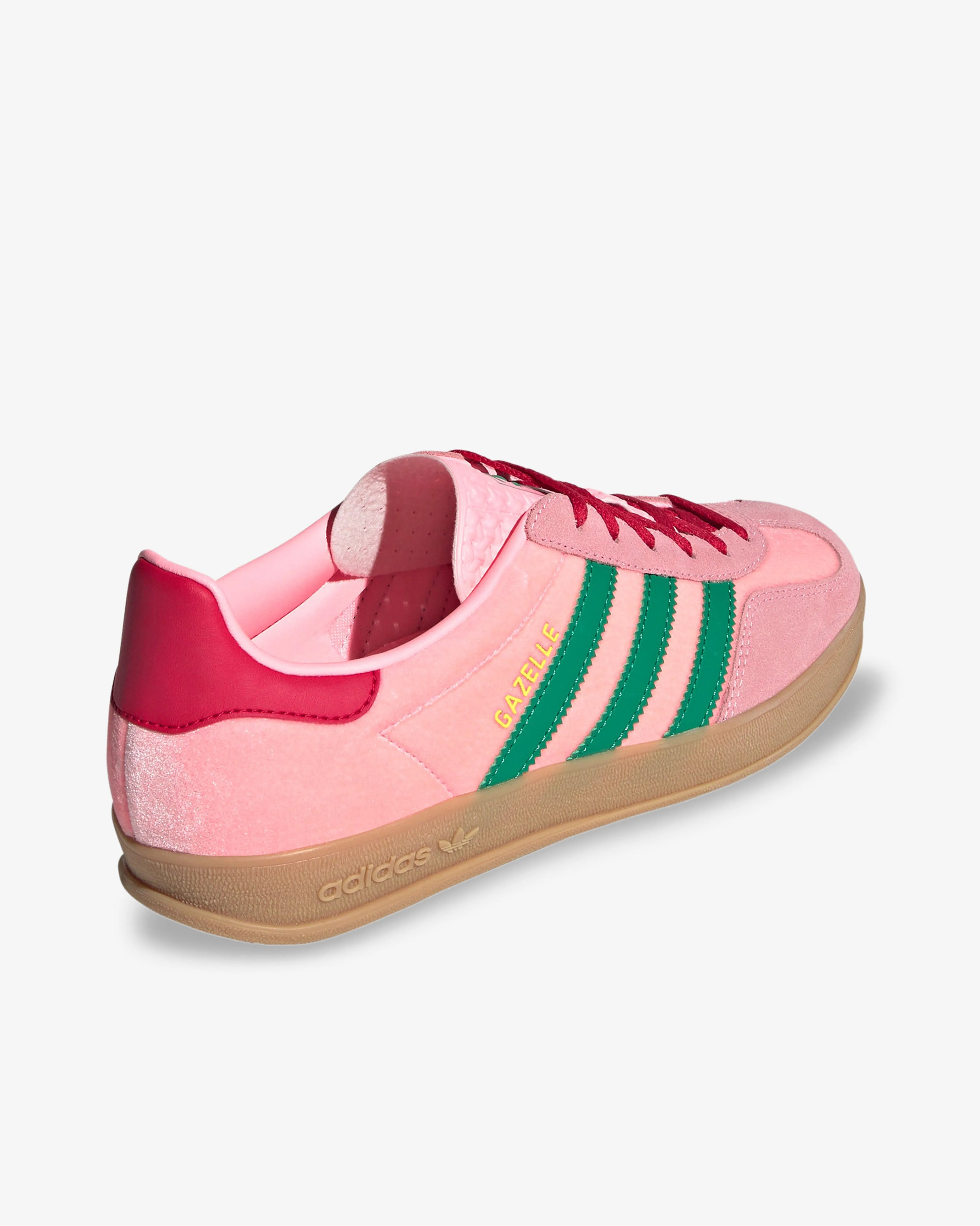 Adidas - Gazelle Indoor Sneakers - (Pink/Green)