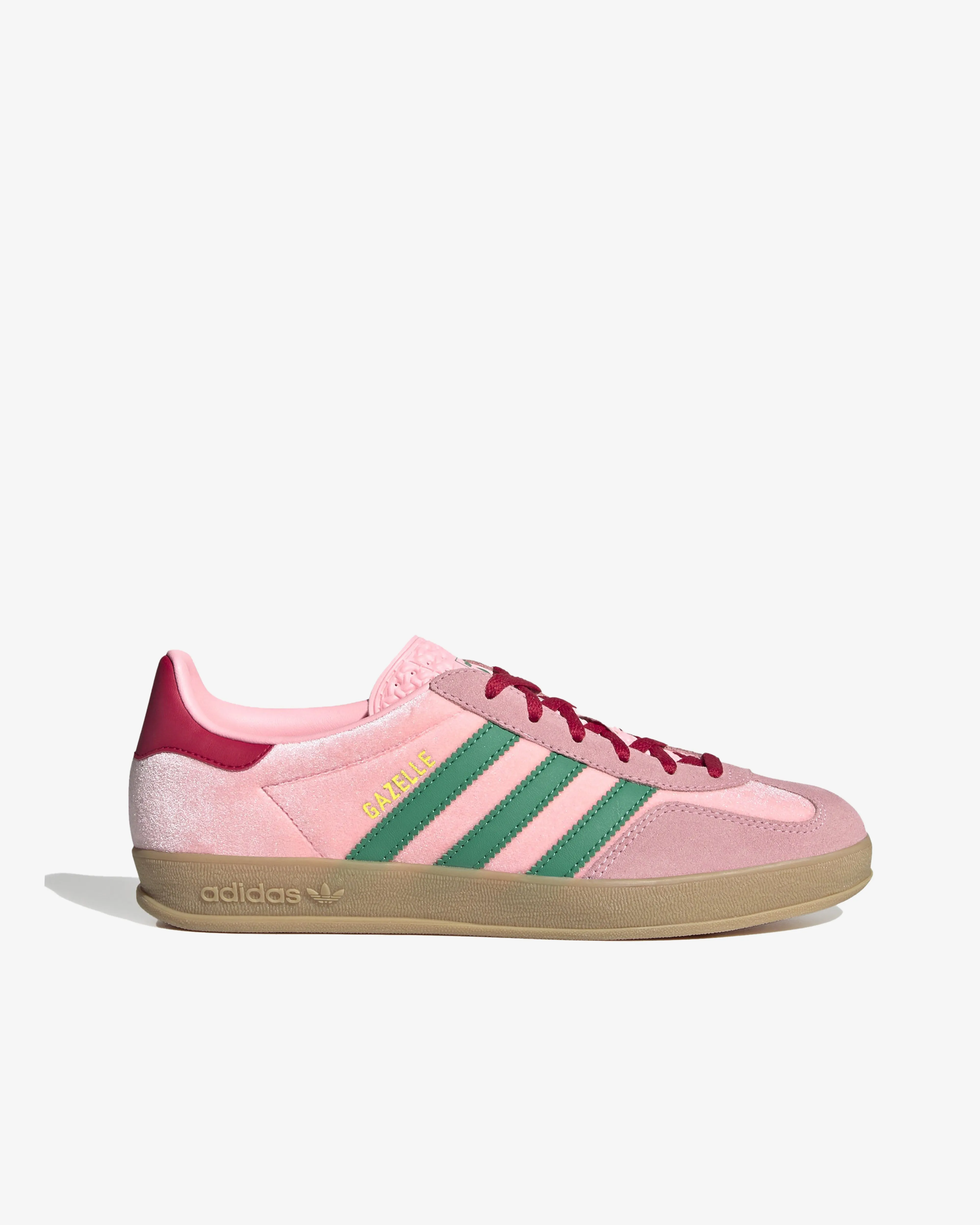Adidas - Gazelle Indoor Sneakers - (Pink/Green)