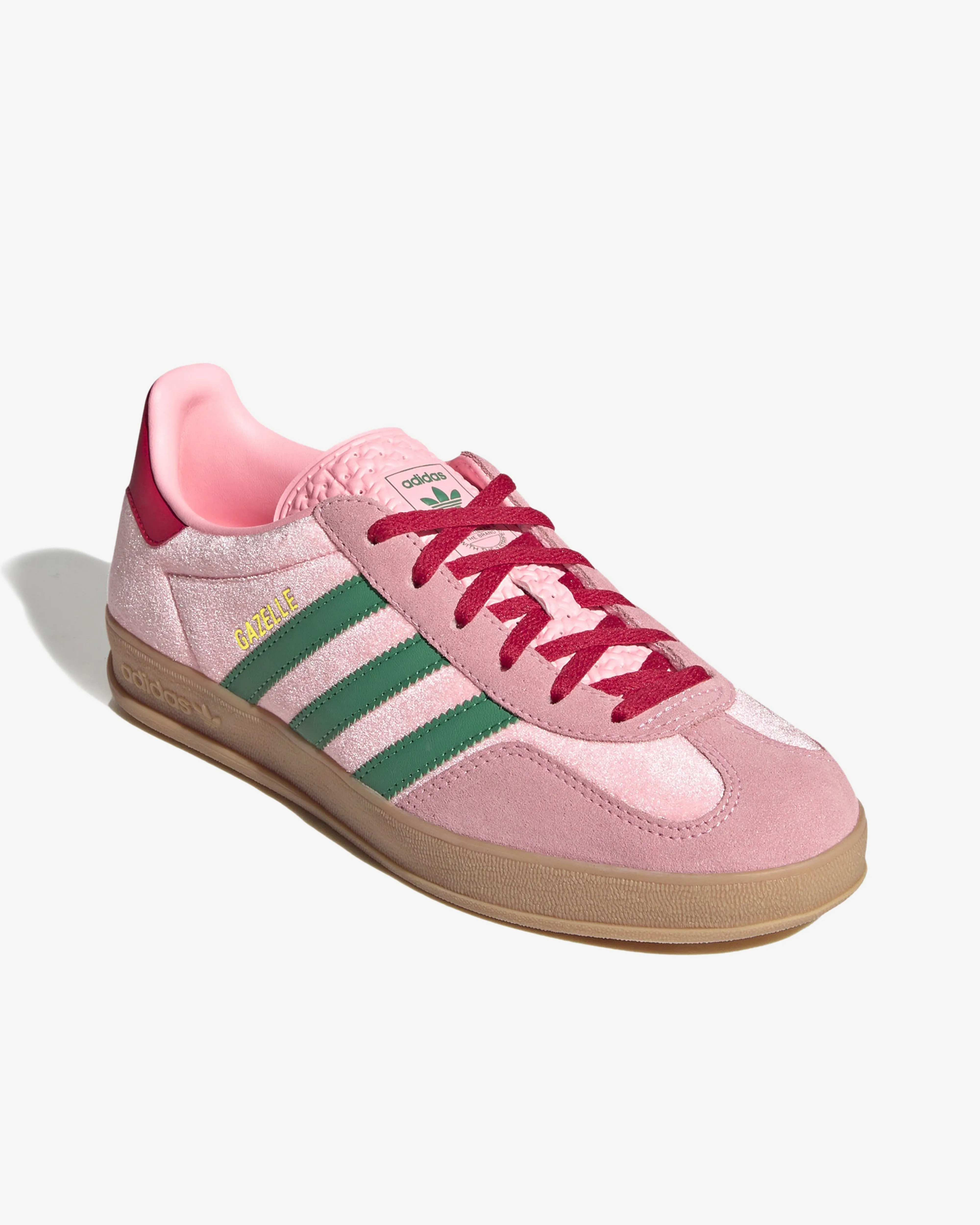 Adidas - Gazelle Indoor Sneakers - (Pink/Green)