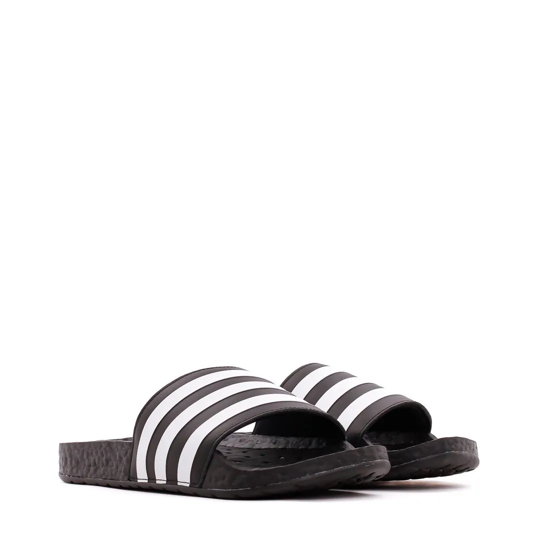 Adidas Men Adilette Boost Black White FU9884