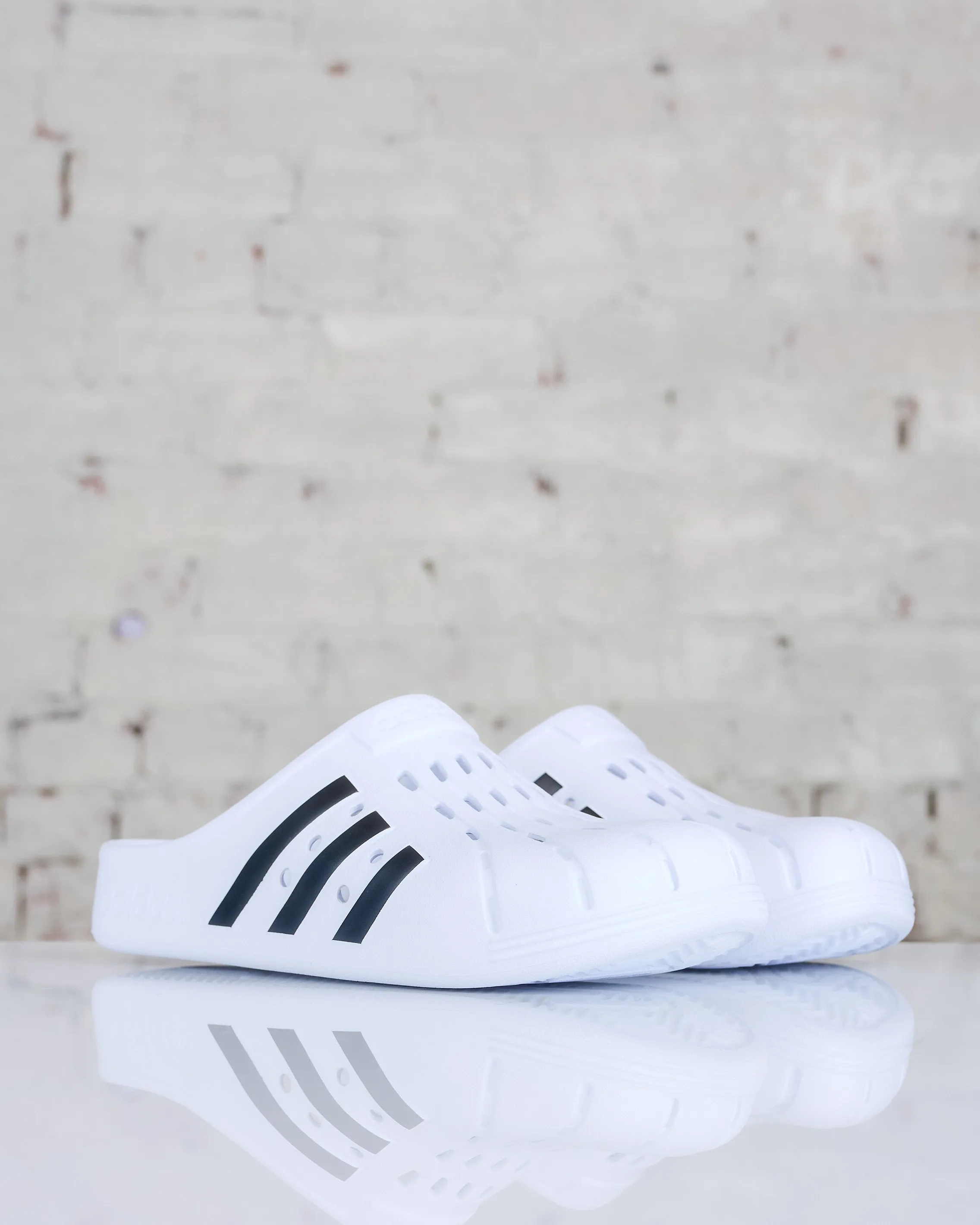 adidas Men's Adilette Clog FTWWHT