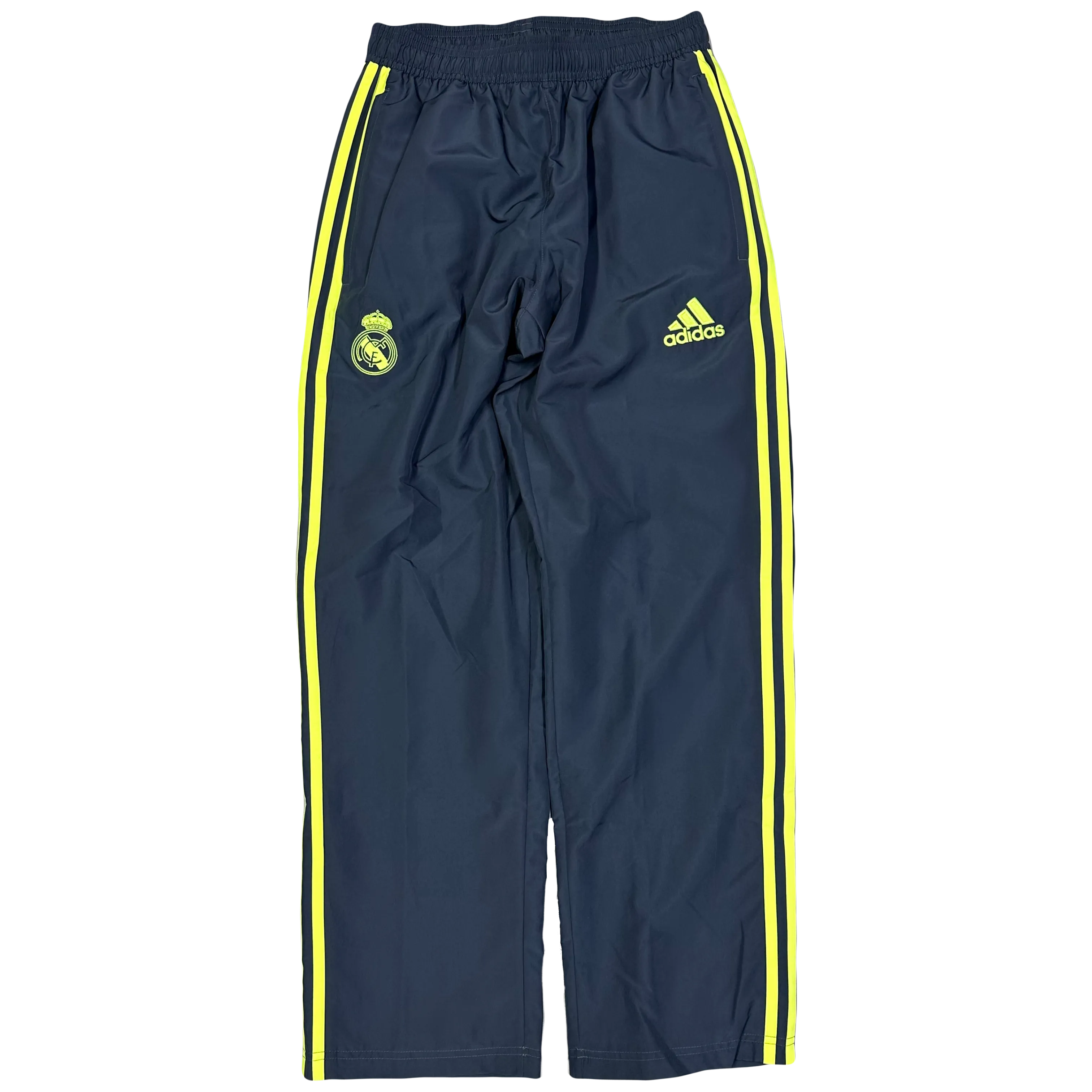 Adidas Real Madrid 2015/16 Tracksuit Bottoms In Grey ( S )
