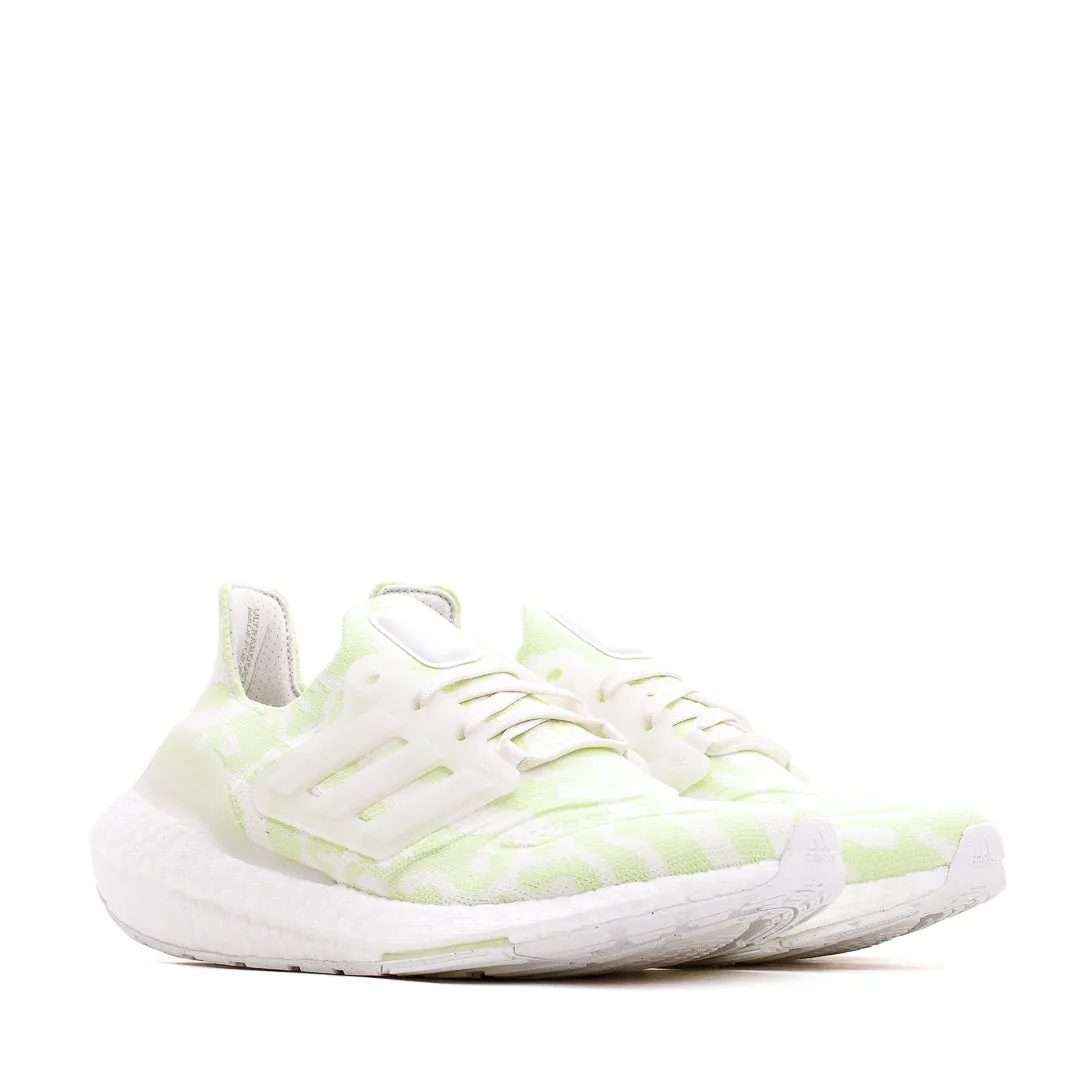 Adidas Running Women Ultraboost 22 Yellow White GX6302