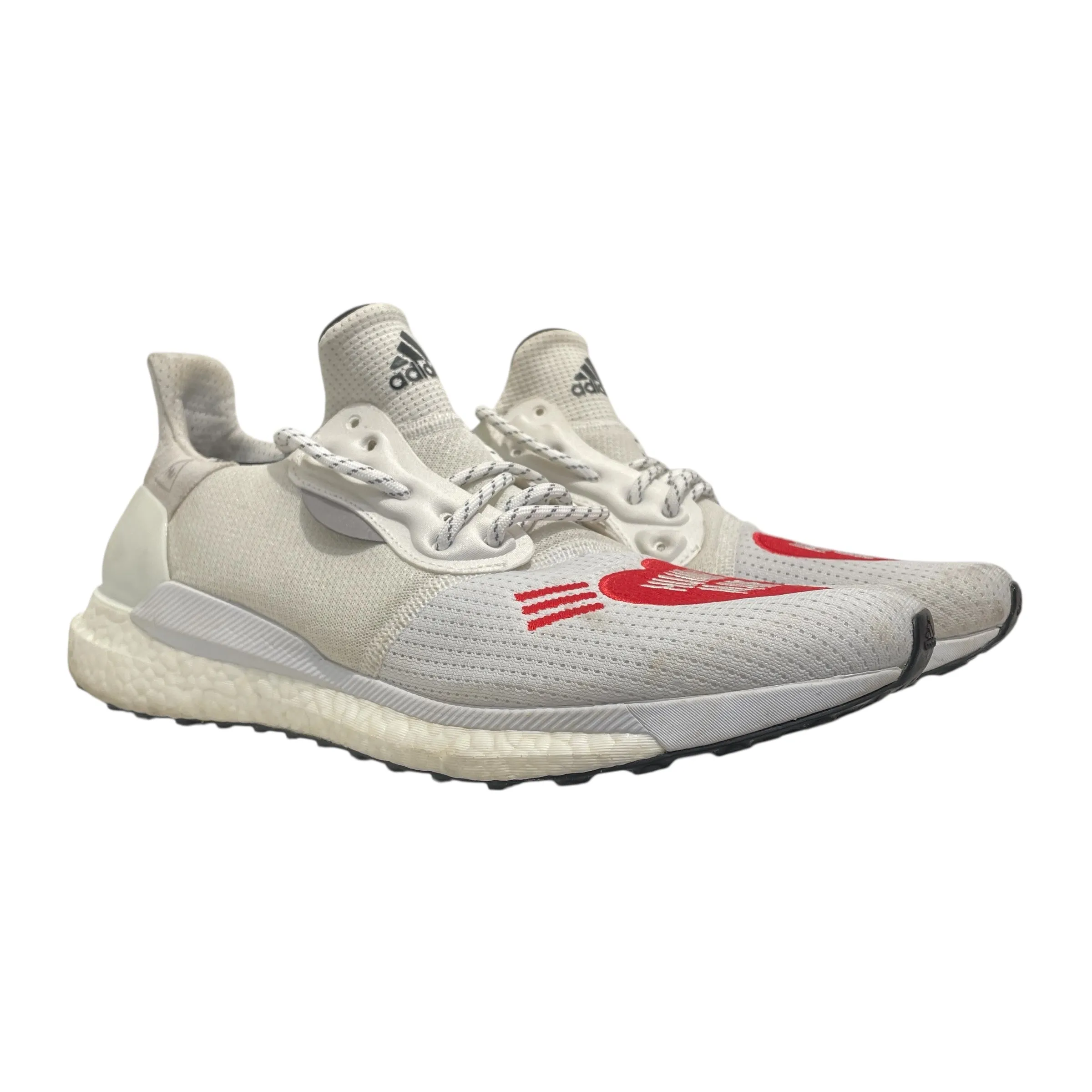 adidas/HUMAN MADE/SOLARHU HU MAN MADE/Low-Sneakers/US 11/Polyester/WHT/EG1837