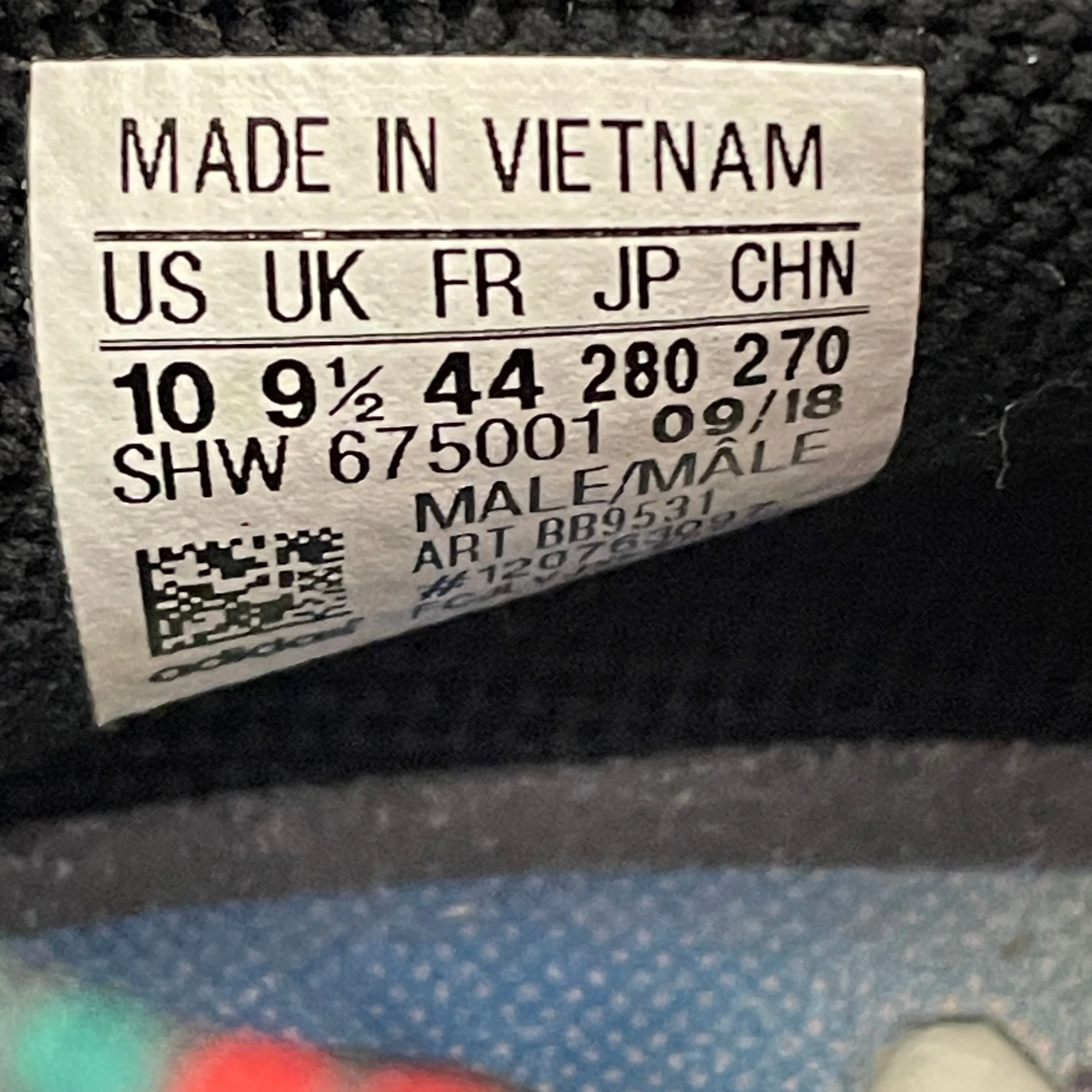 adidas/Low-Sneakers/US 10/All Over Print/Cotton/MLT/ART BB9531