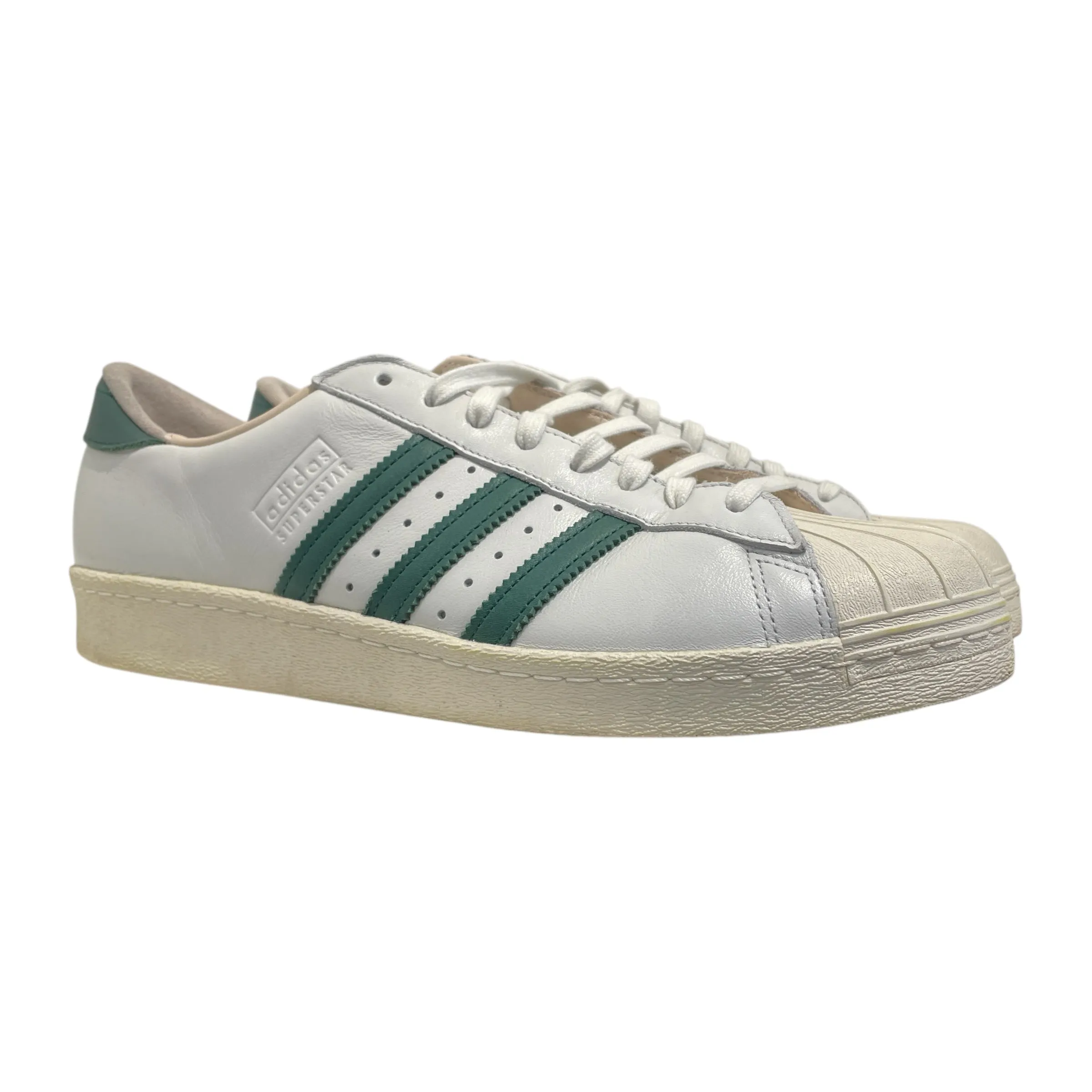 adidas/SUPER STAR 80S/Low-Sneakers/US 11/Leather/WHT/B41719