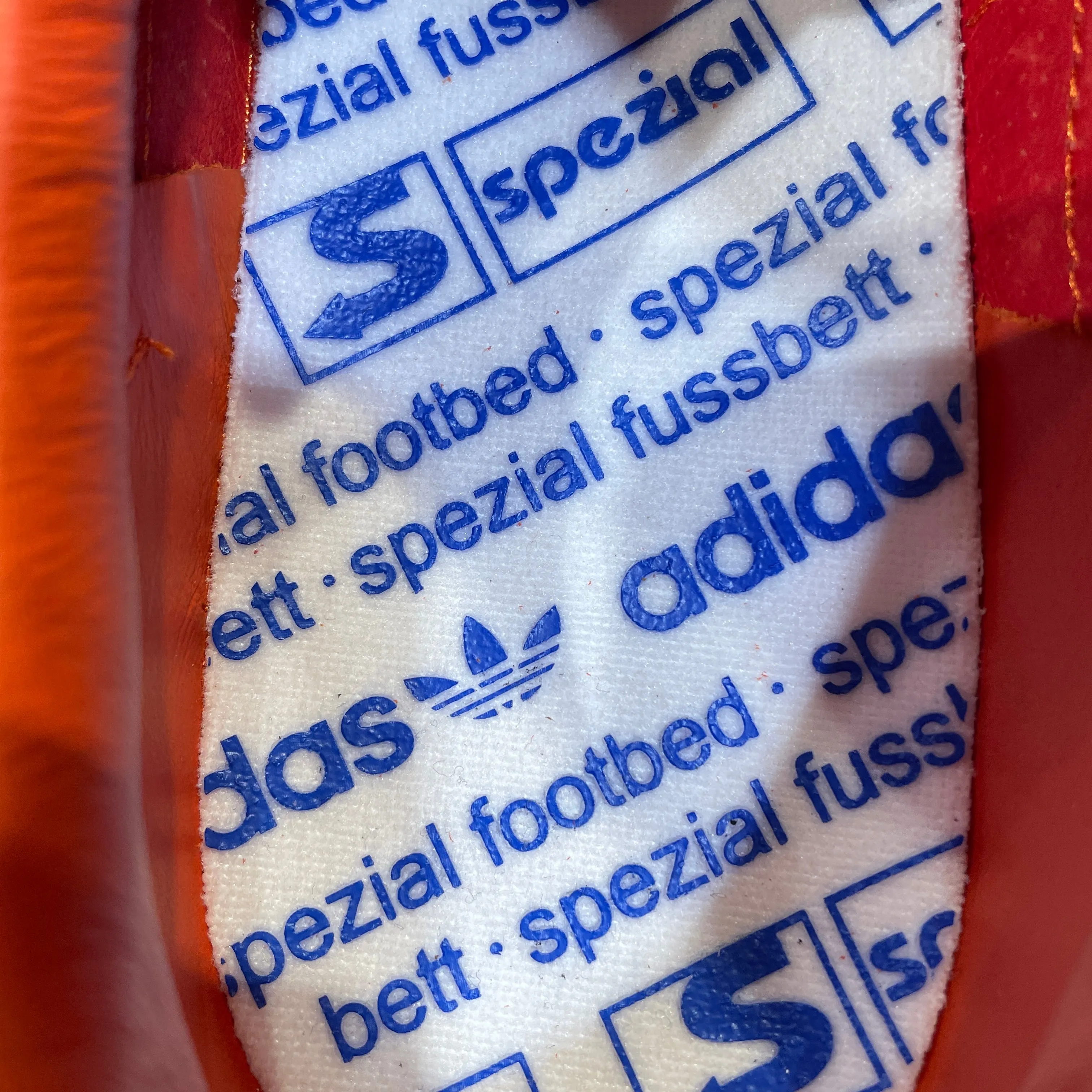 adidas/WHALLEY SPZL/Low-Sneakers/US 11/Suede/ORN/F35716
