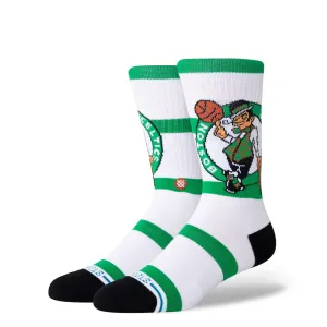 BOSTON CELTS PREP STRIPES CREW SOCKS