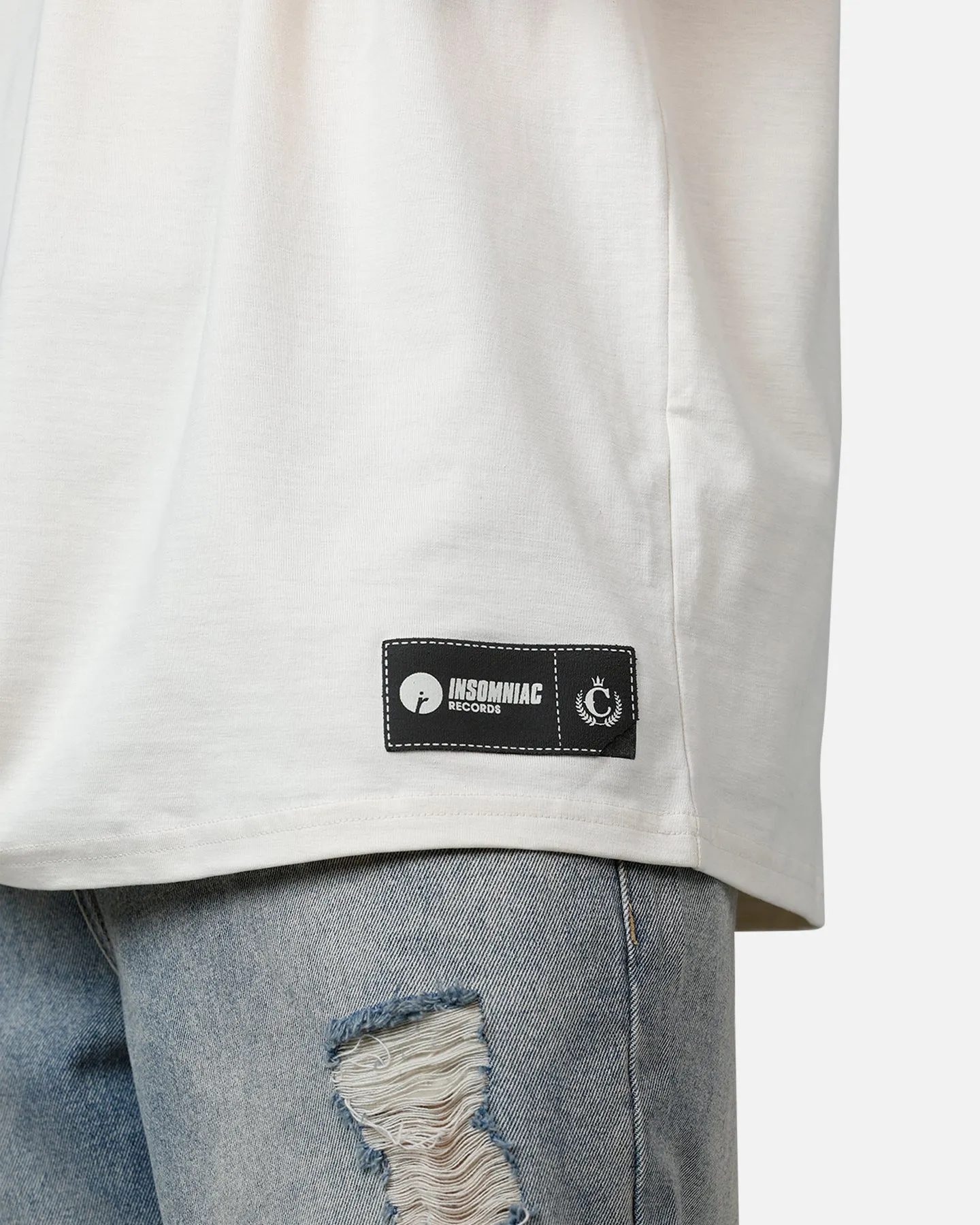 Culture Kings X EDC 2025 Vintage T-Shirt Off White
