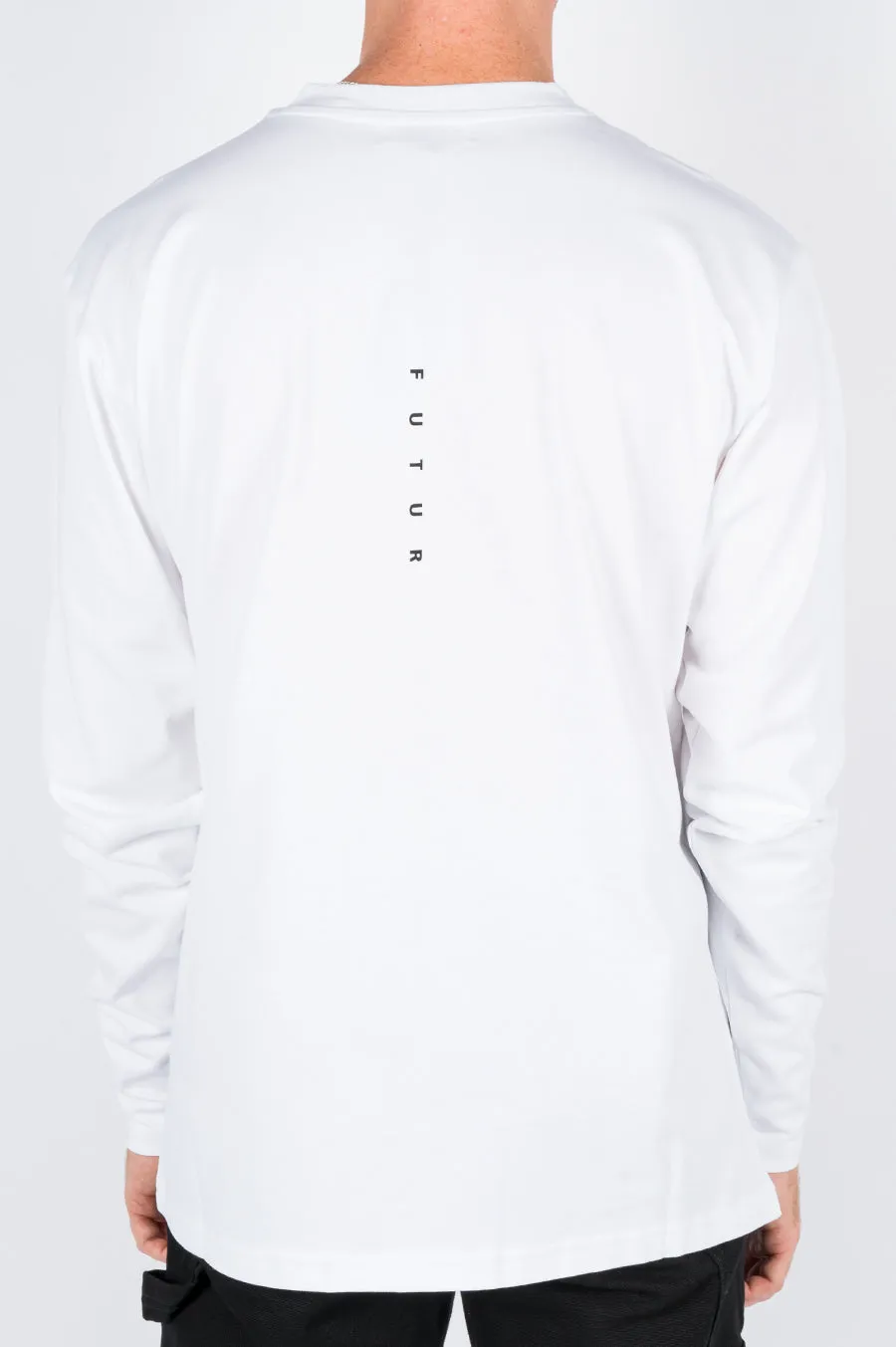 FUTUR MW G FIT CODE LS TEE WHT