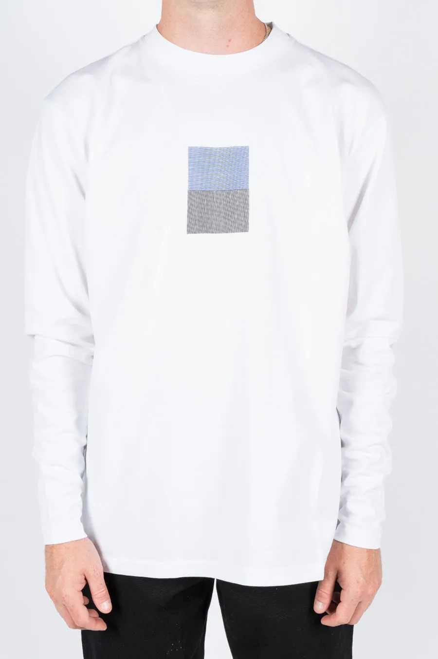 FUTUR MW G FIT CODE LS TEE WHT