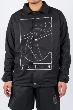 FUTUR SPLASH COACHES JACKET BLACK