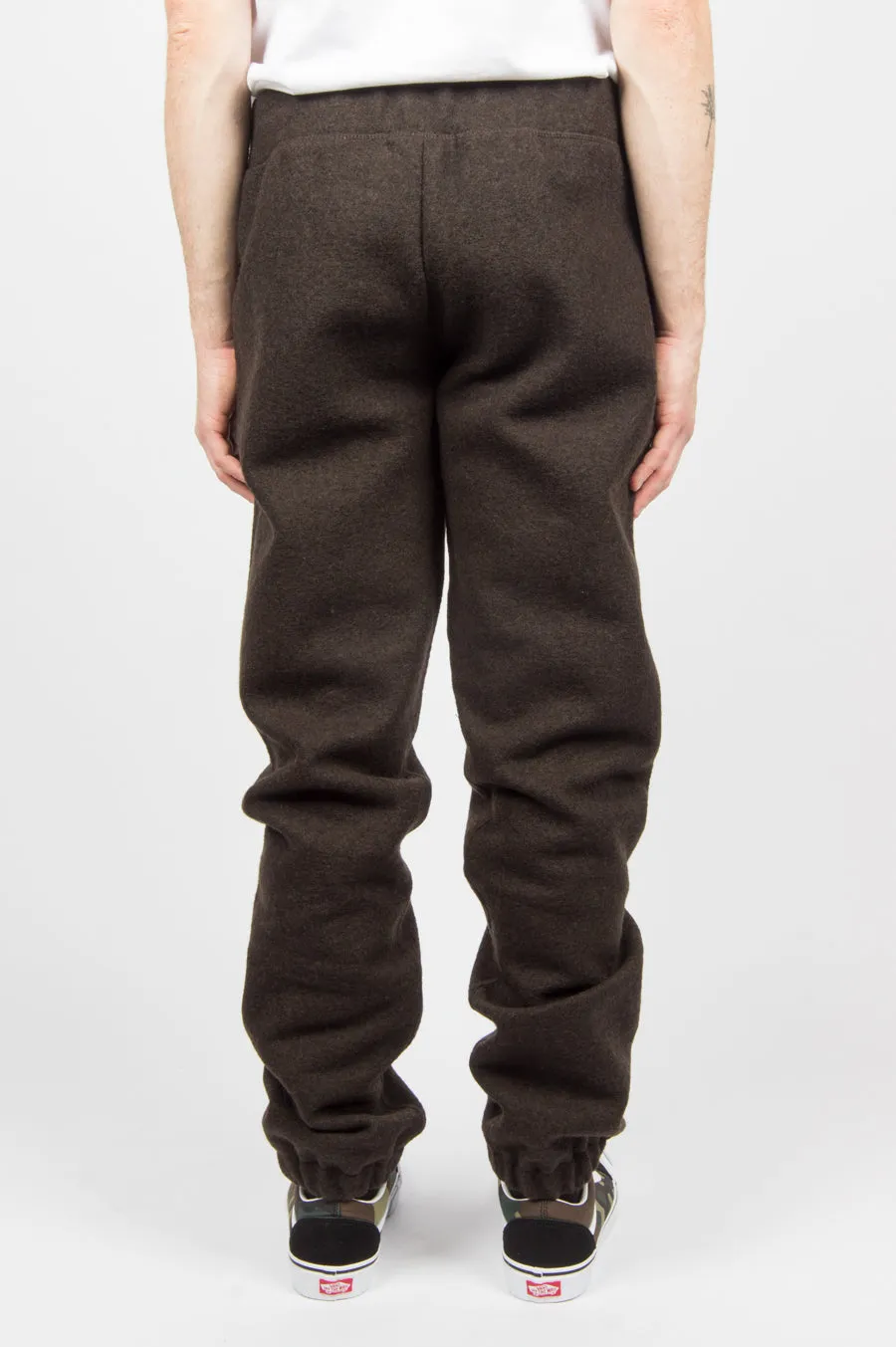 FUTUR WOOL PANTS BROWN