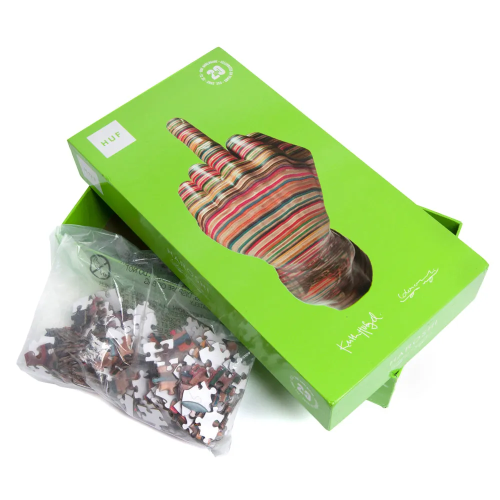 HUF HAROSHI JIGSAW PUZZLE // HUF GREEN