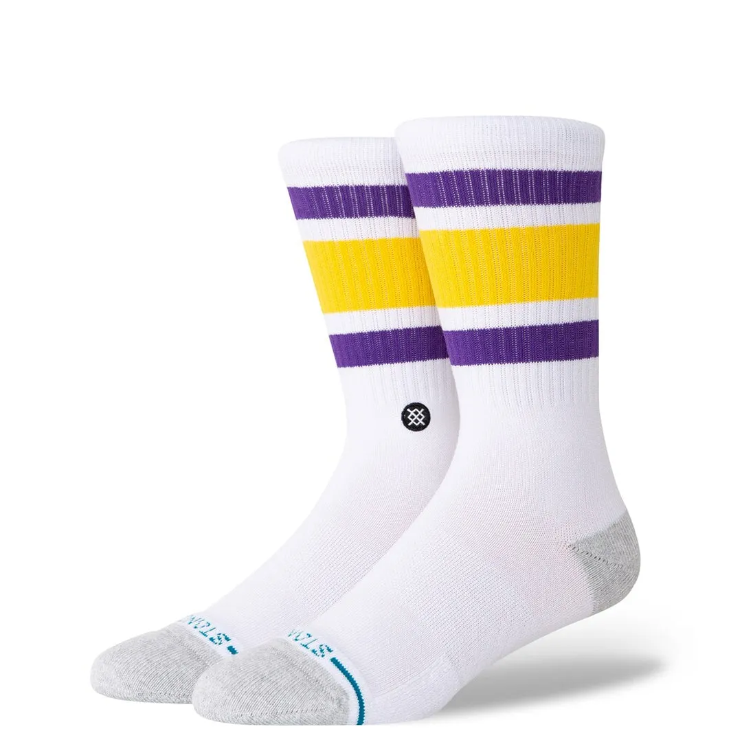 LOS ANGELES LAKERS TUBE SOCKS