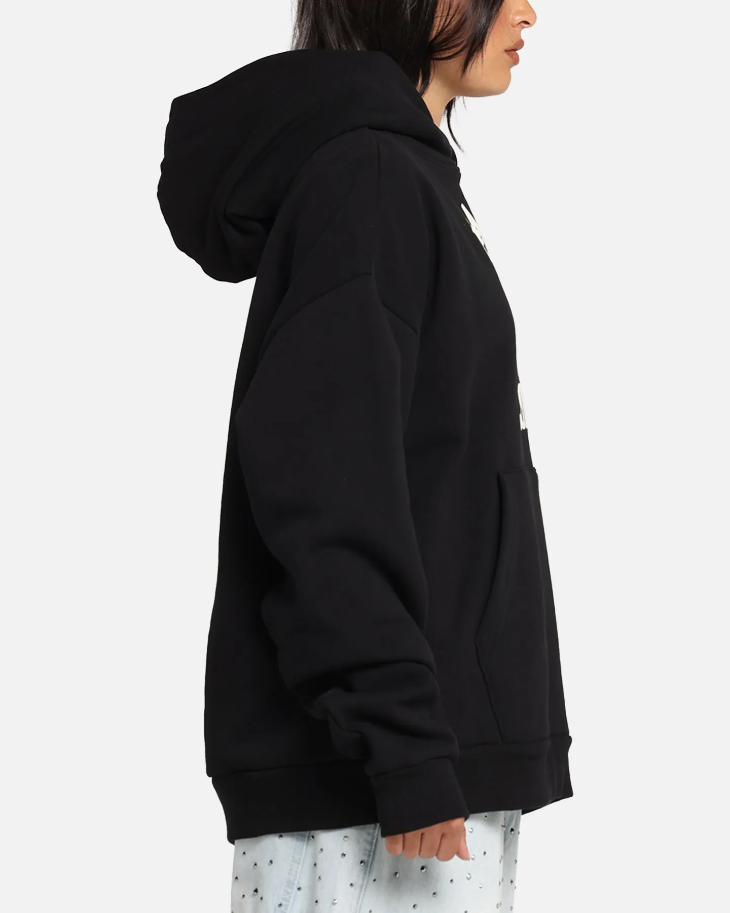 Market Smiley Lockup Hoodie Black