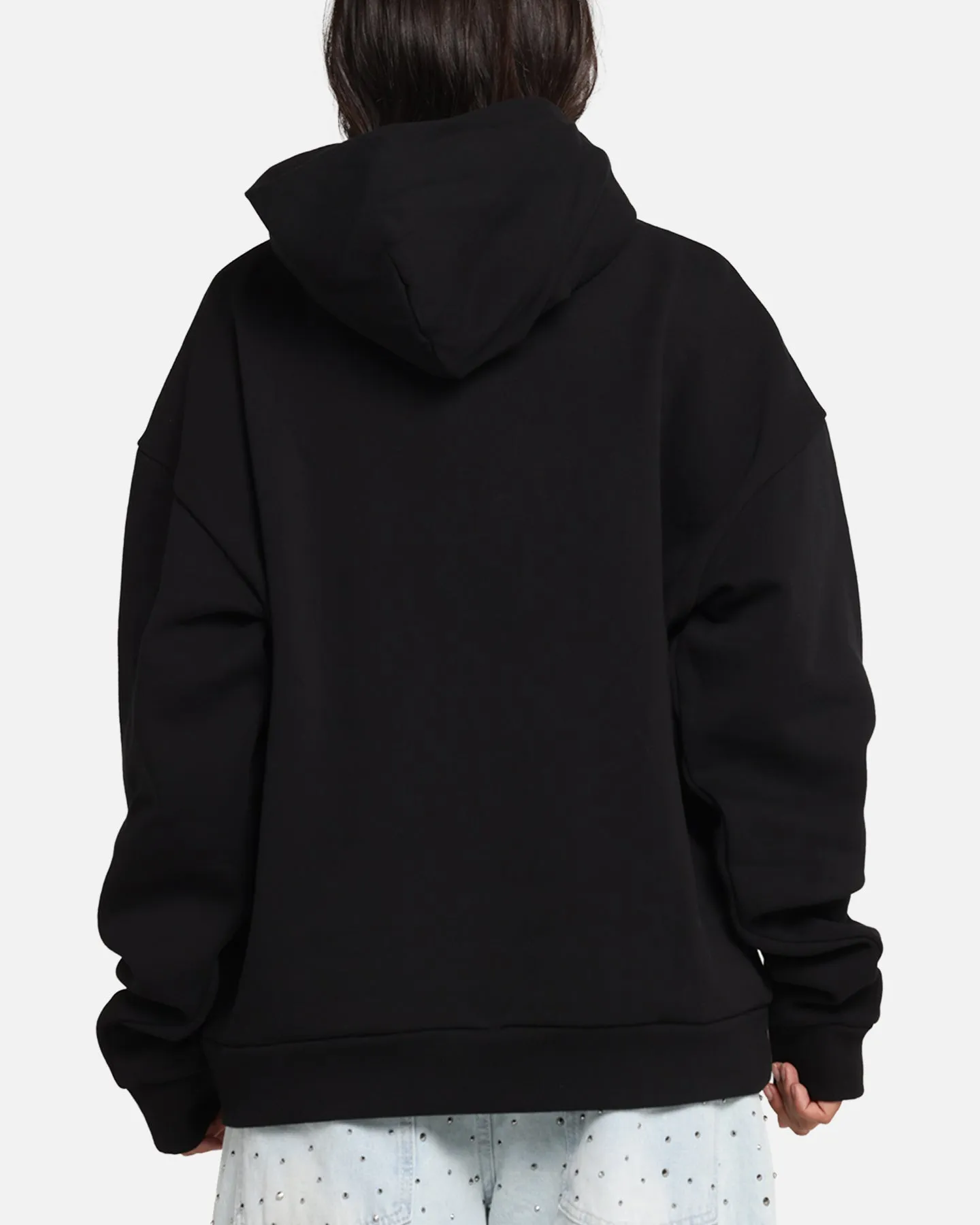 Market Smiley Lockup Hoodie Black