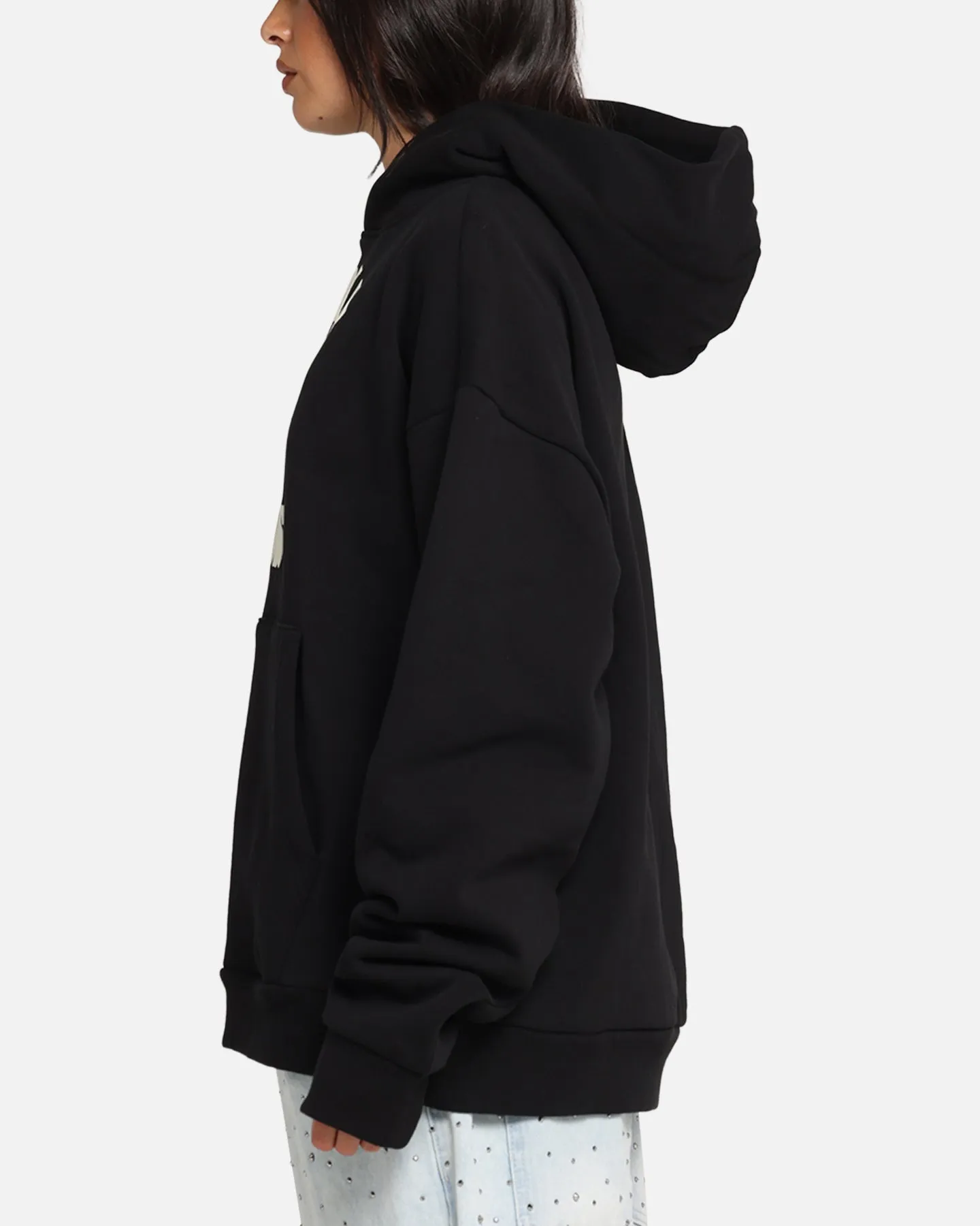 Market Smiley Lockup Hoodie Black