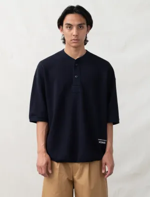 Mesh Knit Jersey (Navy)
