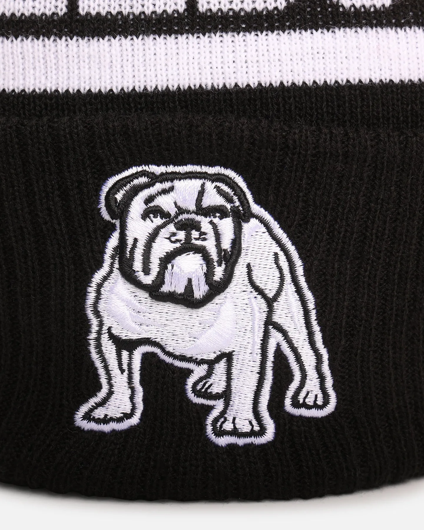 New Era Canterbury-Bankstown Bulldogs 'NRL Black White Beanies' Knitted Beanie Black