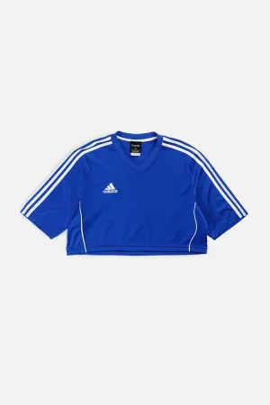 Rework Adidas Crop Tee - M. L