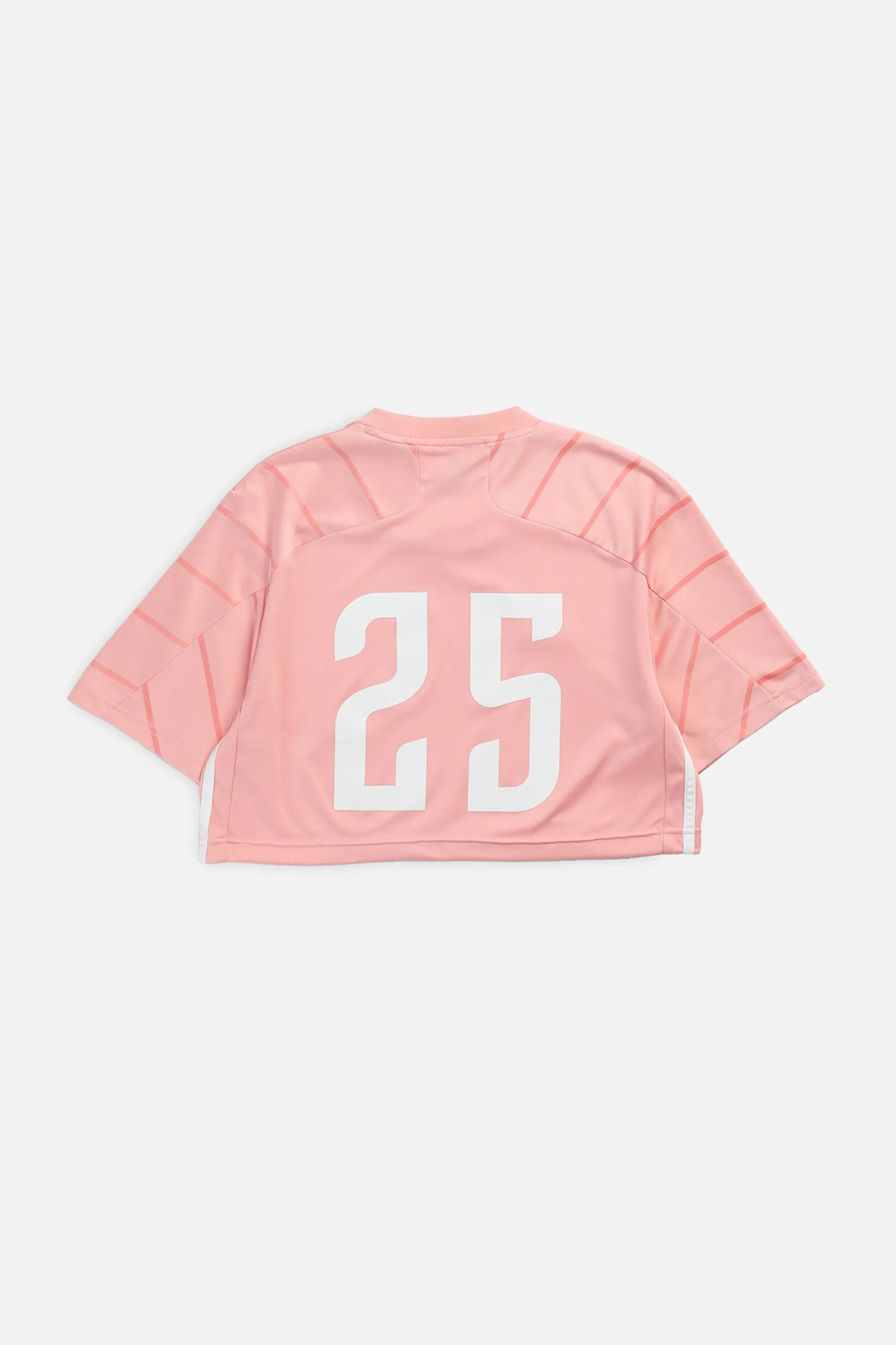 Rework Crop Adidas Soccer Jersey - S
