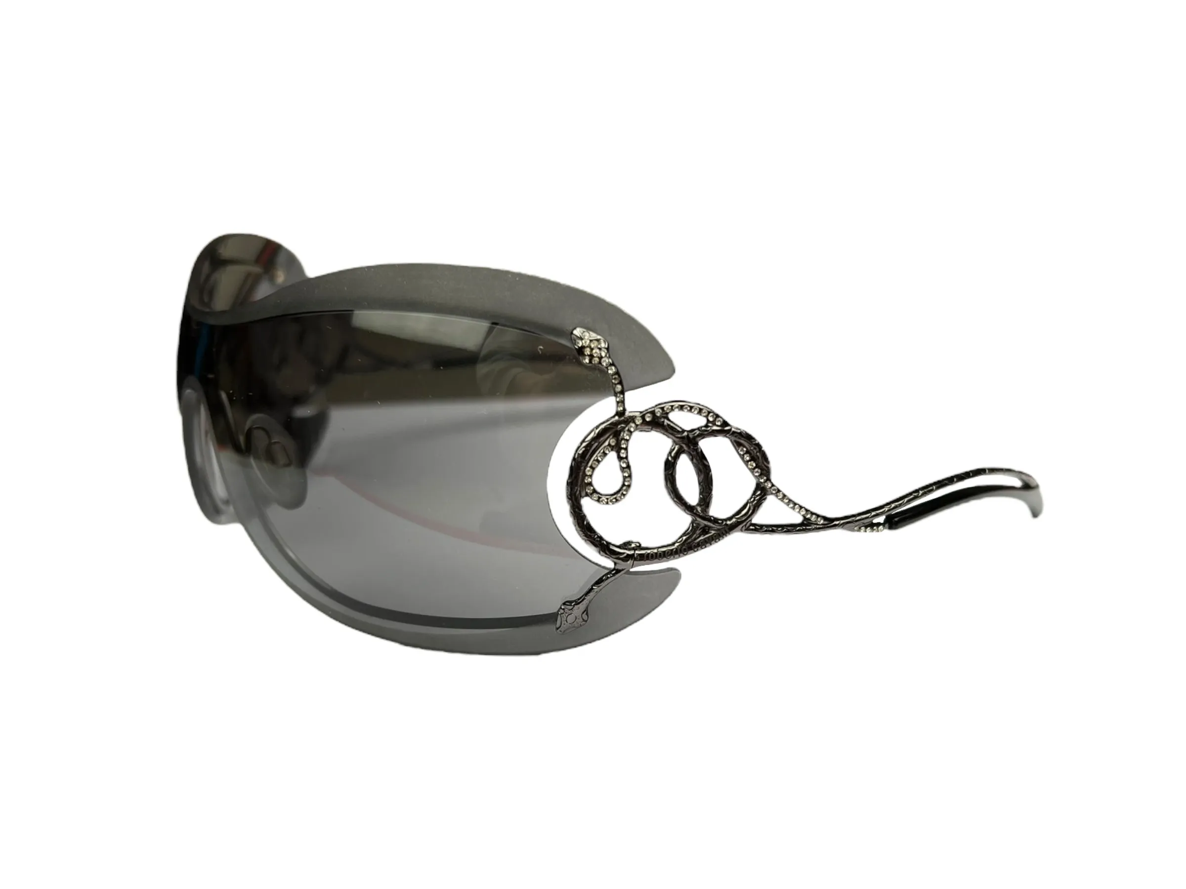 Roberto Cavalli S/S 2006 snake visor sunglasses