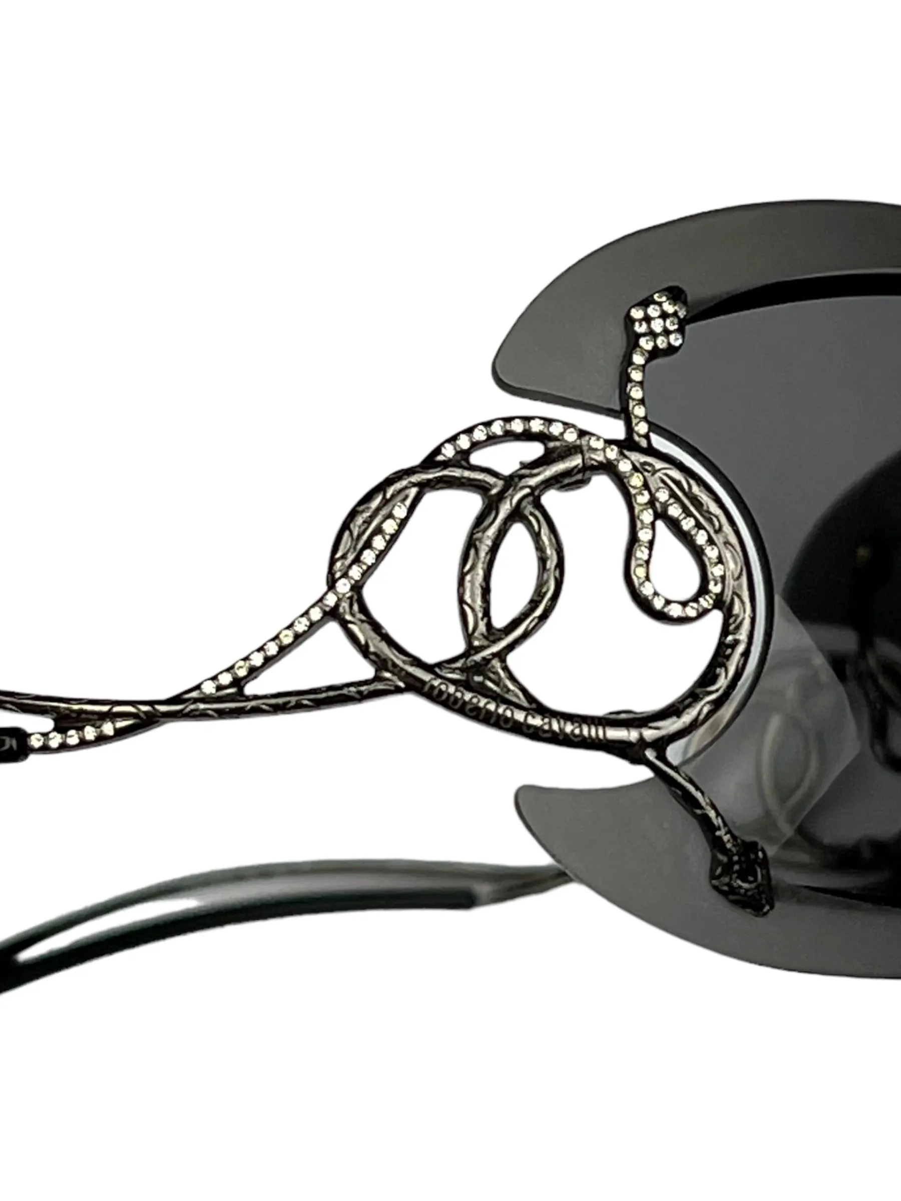 Roberto Cavalli S/S 2006 snake visor sunglasses