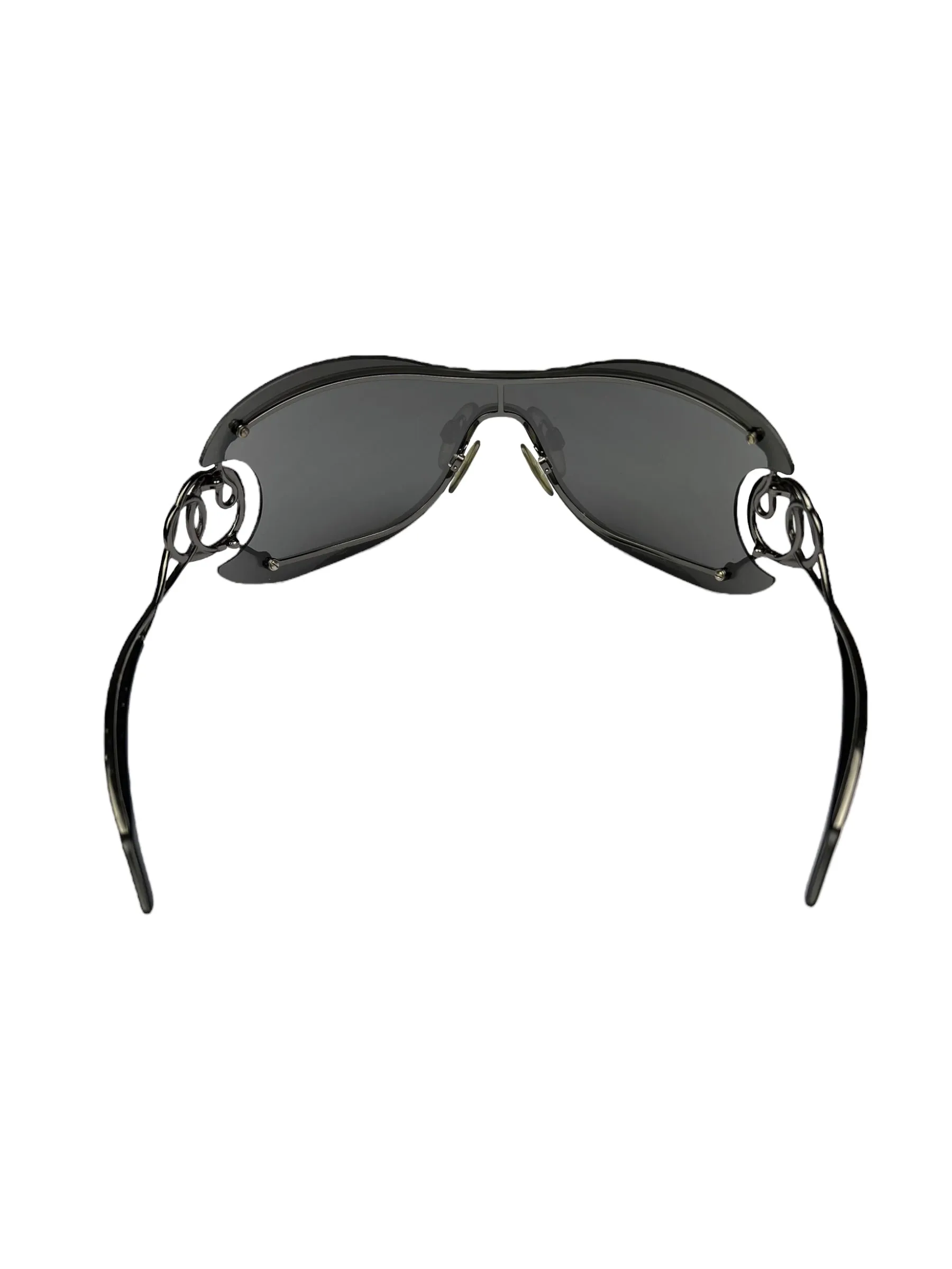 Roberto Cavalli S/S 2006 snake visor sunglasses