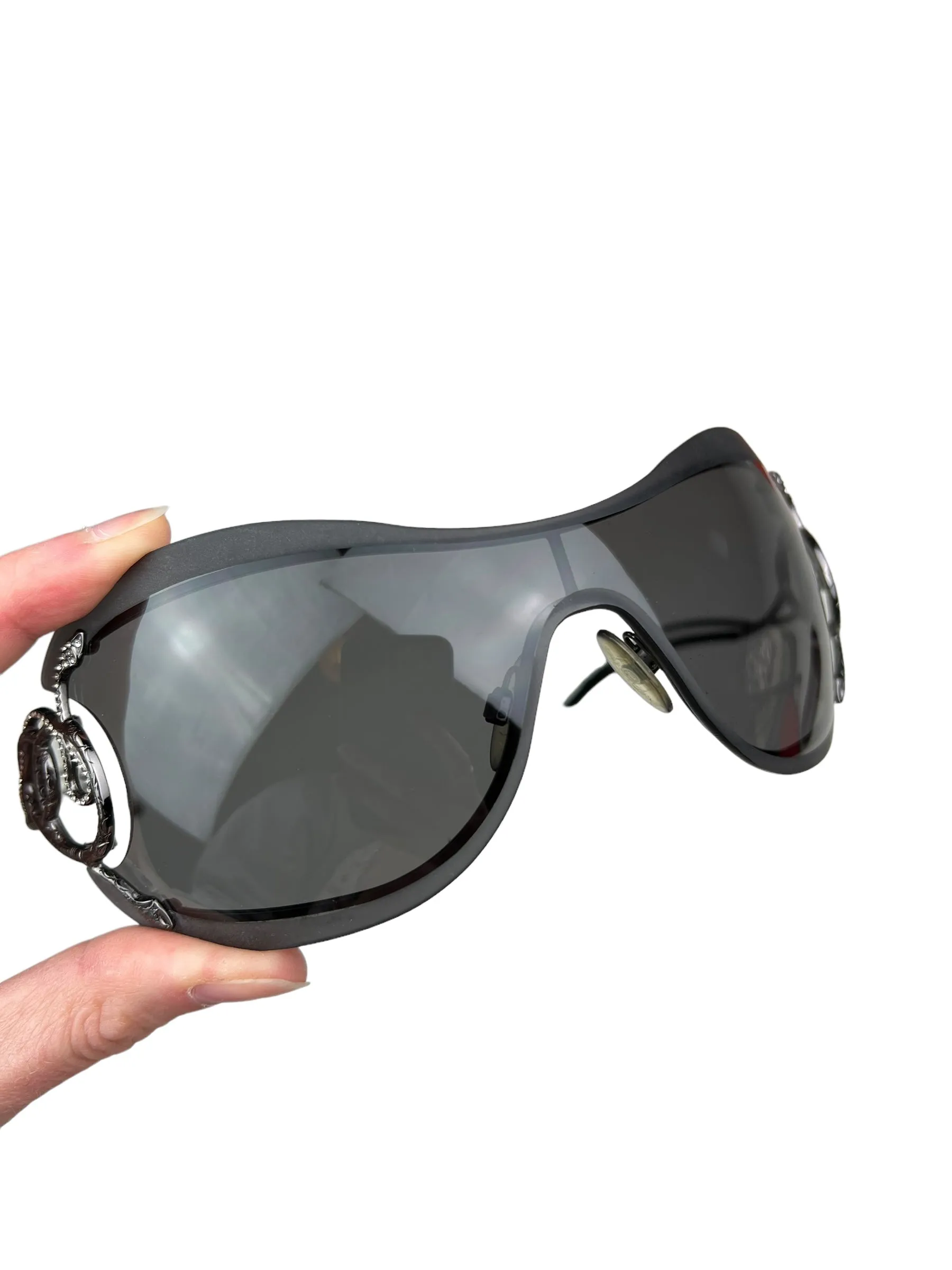 Roberto Cavalli S/S 2006 snake visor sunglasses