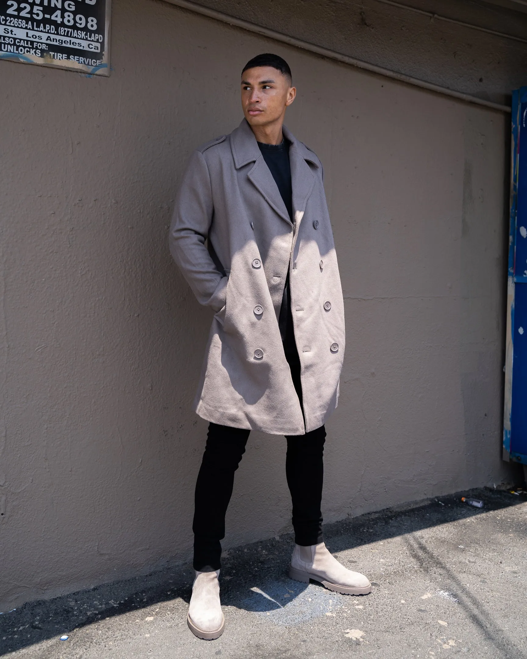 Saint Morta Chunky Chelsea Boot Taupe