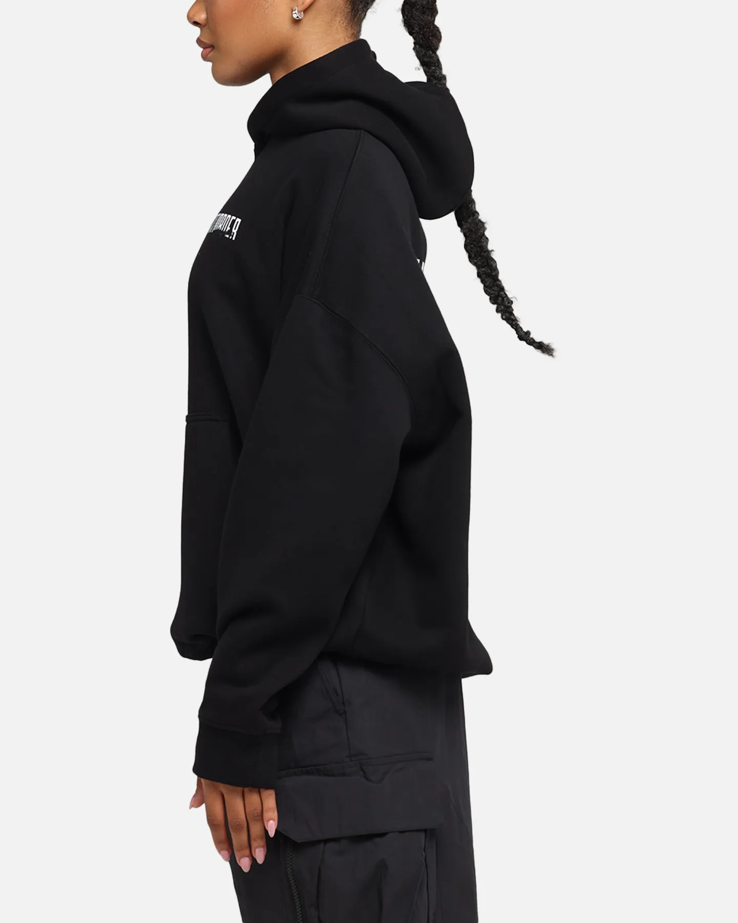 The Anti Order Ryuken Boxy Hoodie Black