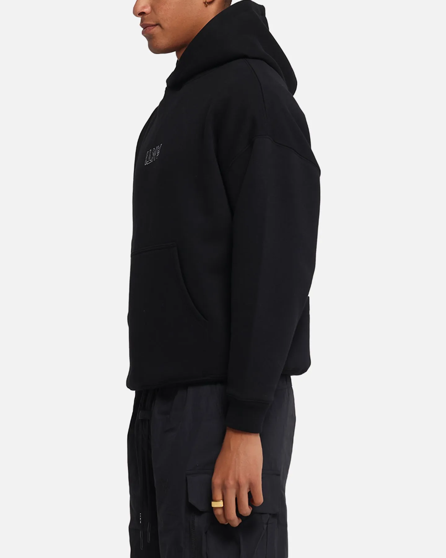 The Anti Order Truth In Chaos Boxy Hoodie Black