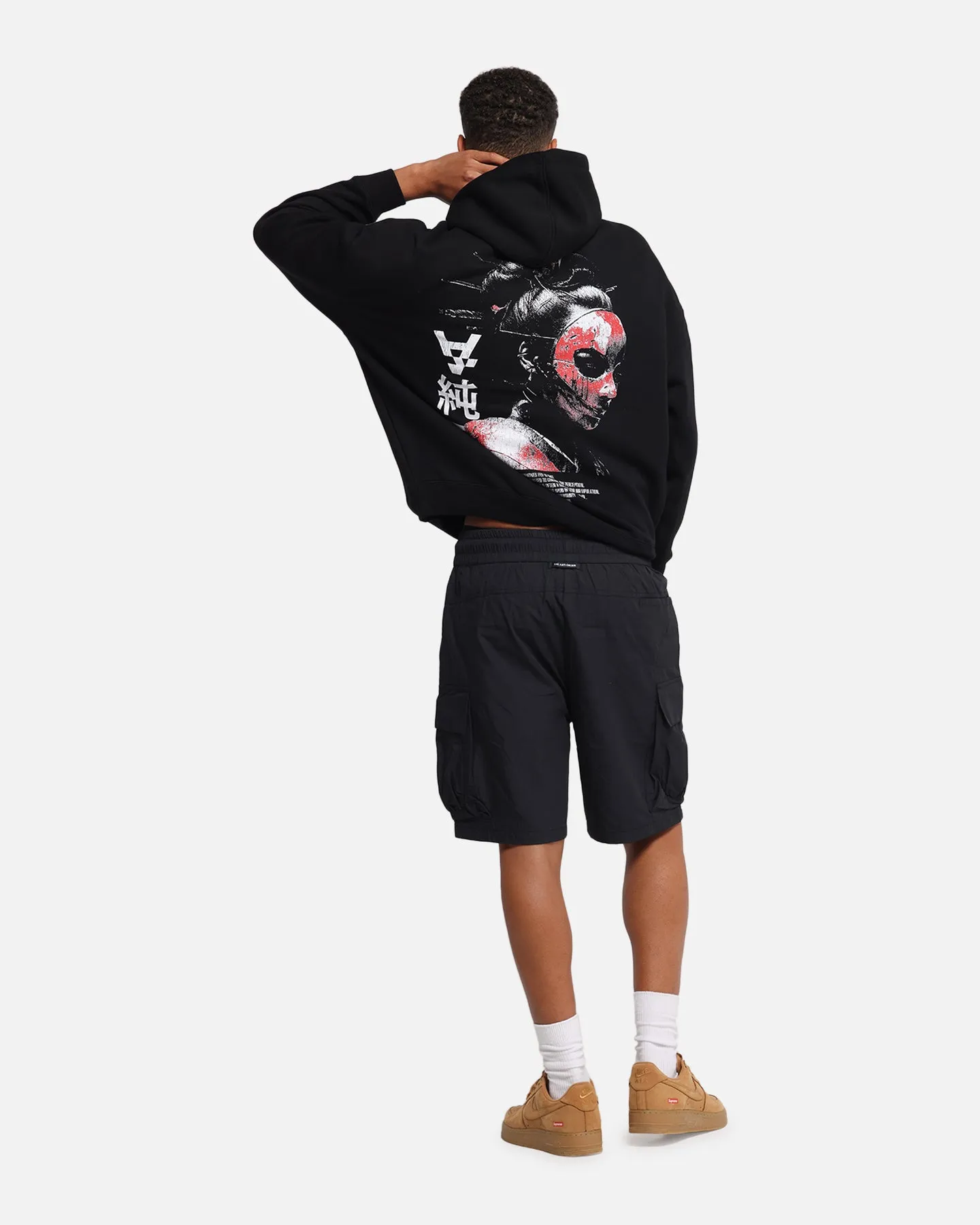The Anti Order Truth In Chaos Boxy Hoodie Black