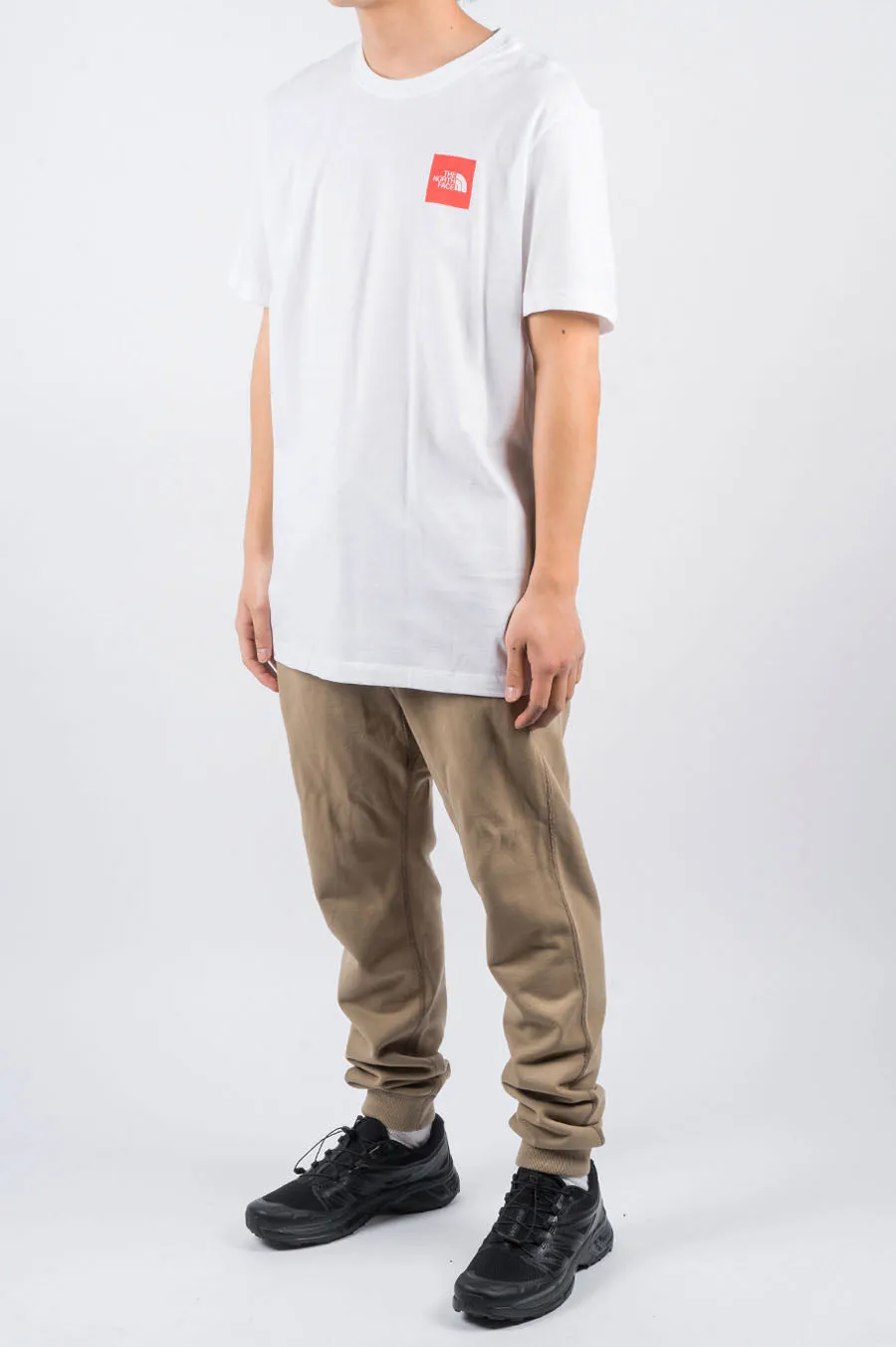 THE NORTH FACE SS BOX TEE WHITE