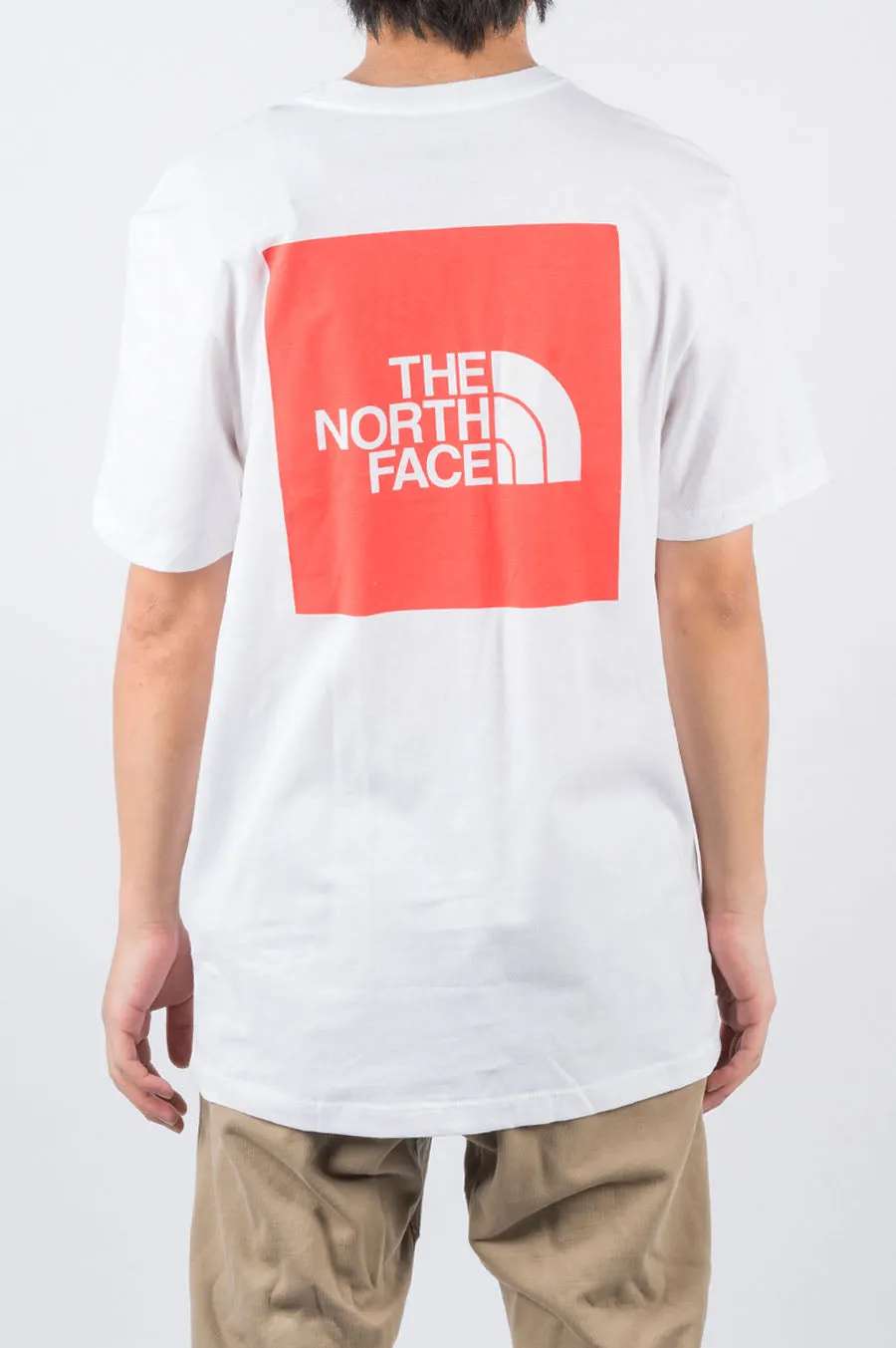 THE NORTH FACE SS BOX TEE WHITE