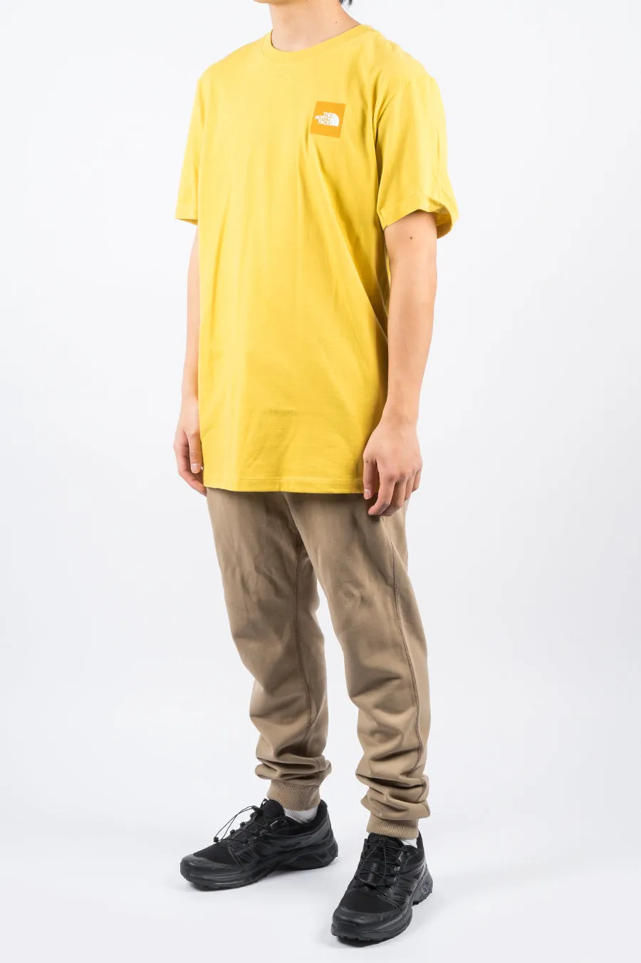 THE NORTH FACE SS BOX TEE YELLOW