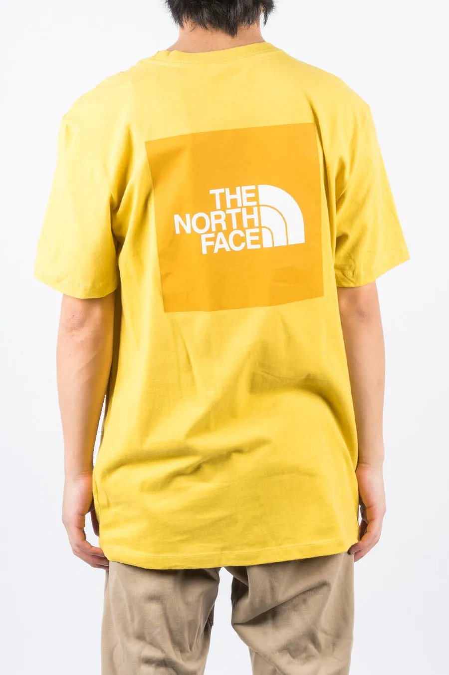 THE NORTH FACE SS BOX TEE YELLOW