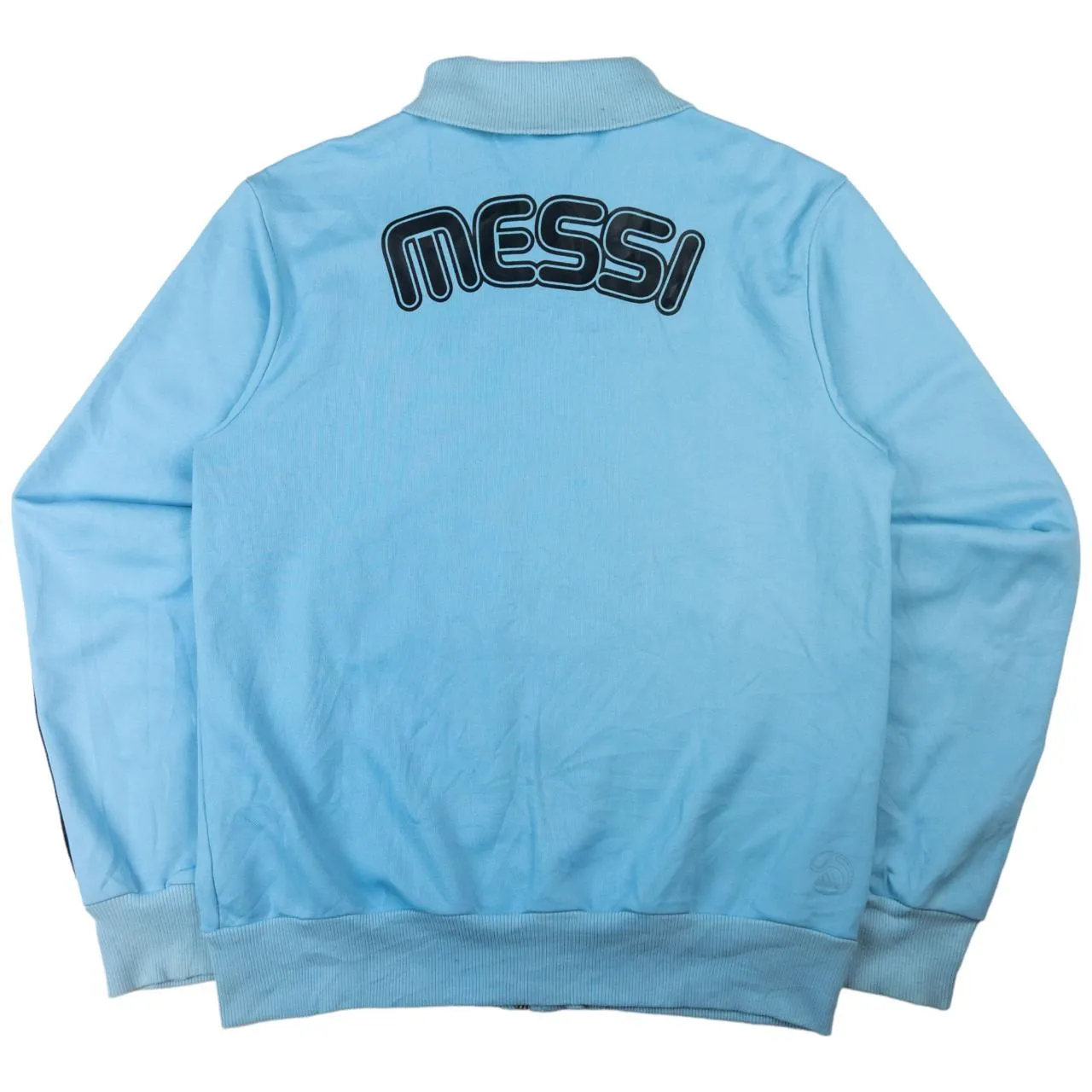 Vintage Adidas Messi Zip Up Sweatshirt Size M