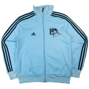 Vintage Adidas Messi Zip Up Sweatshirt Size M