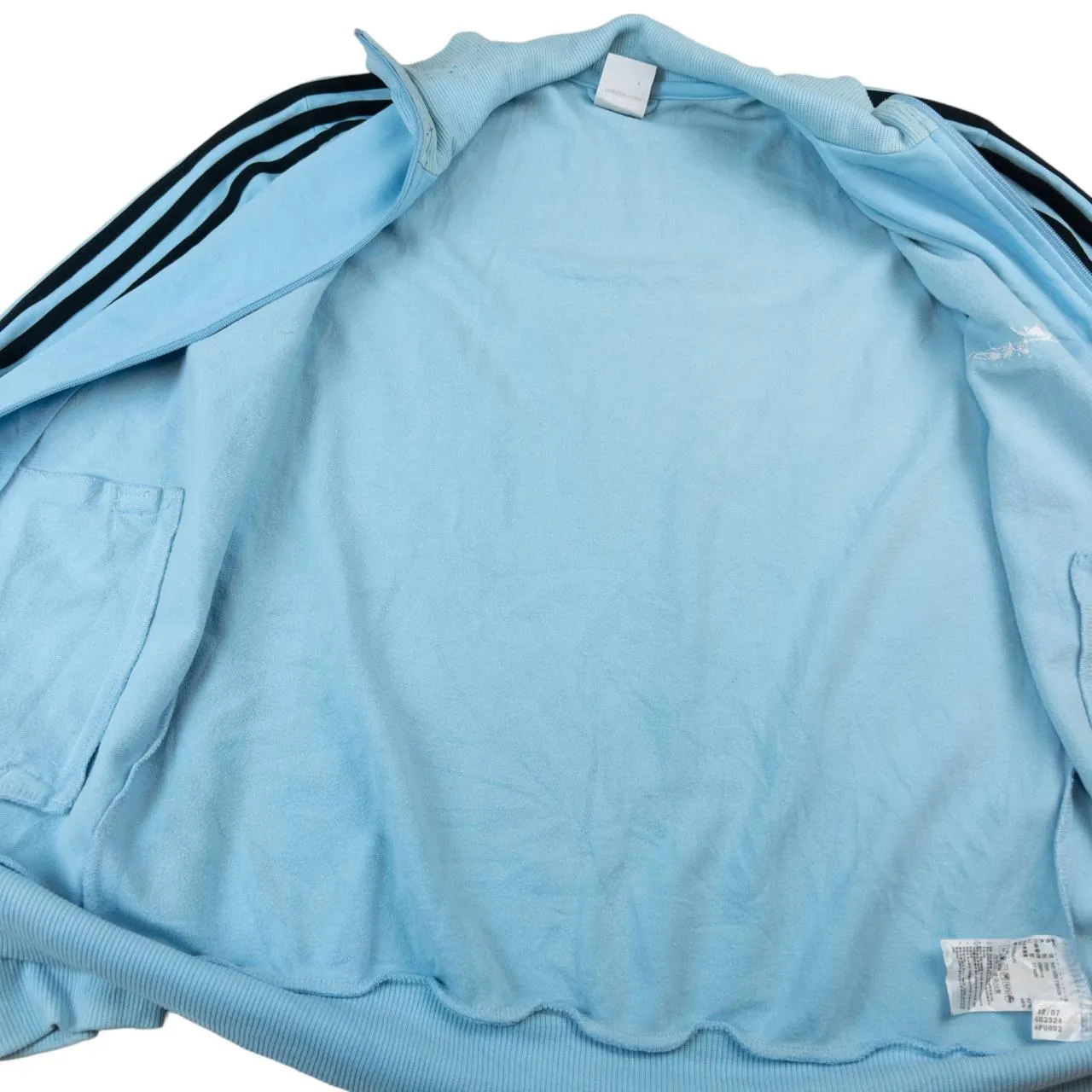 Vintage Adidas Messi Zip Up Sweatshirt Size M