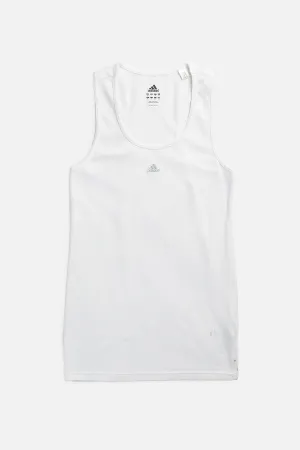Vintage Adidas Rib Knit Tank - Women's L