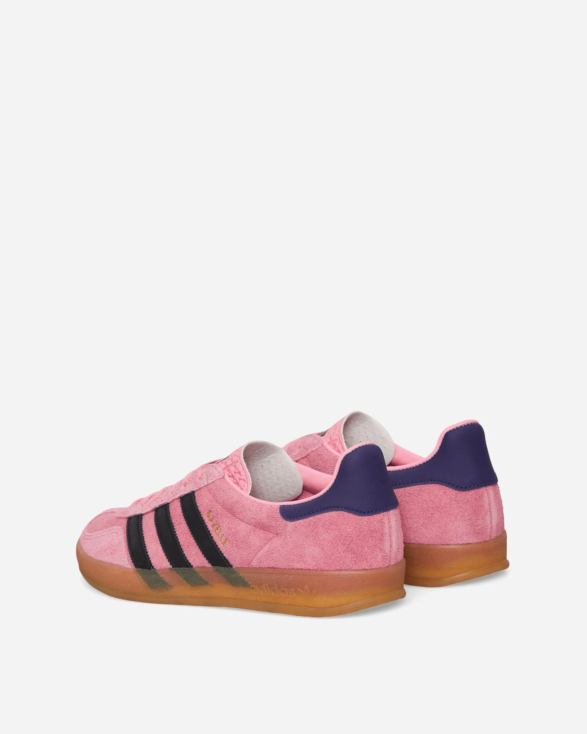Women's Gazelle Indoor Sneakers Bliss Pink / Core Black / Collegiate Purple