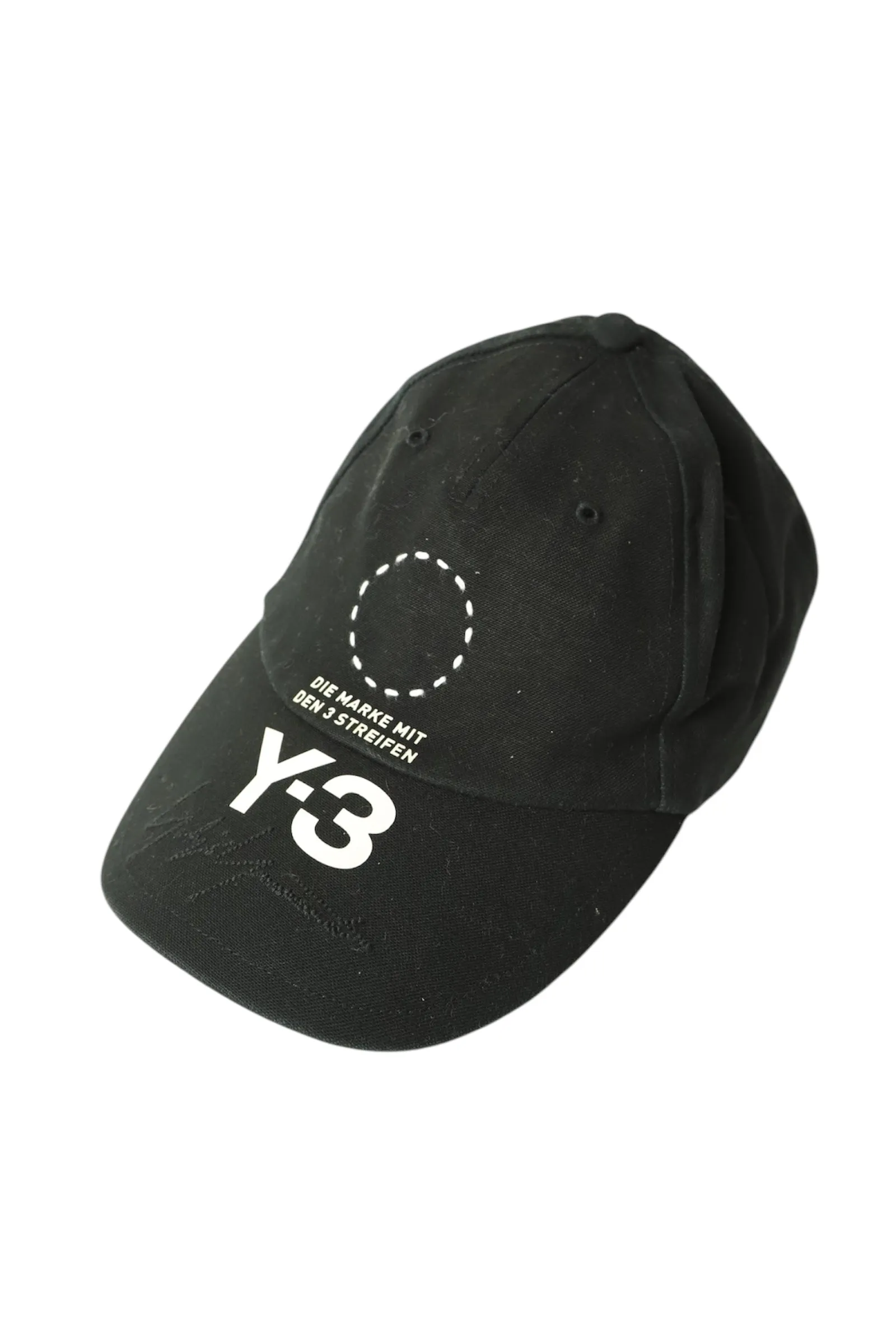 Y-3 Yohji Yamamoto x Adidas Black Embroidered Cap